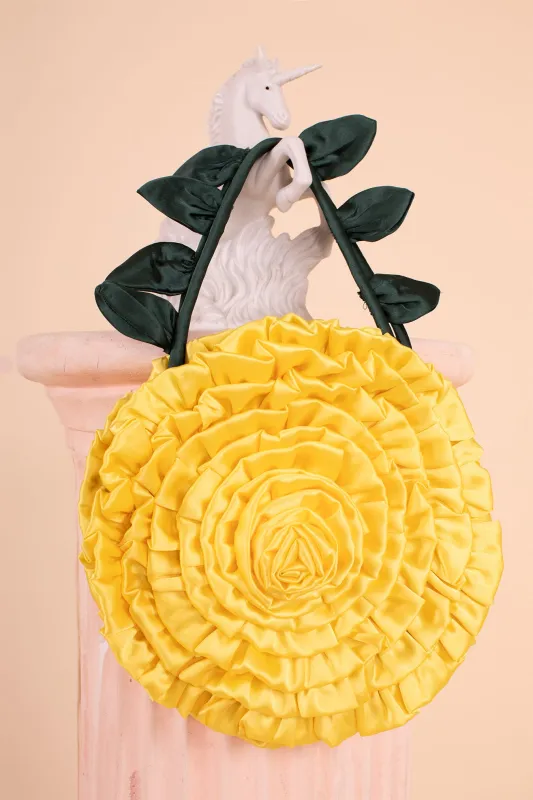 Rosebud Bag - Yellow - Sample Sale made by Samantha Pleet