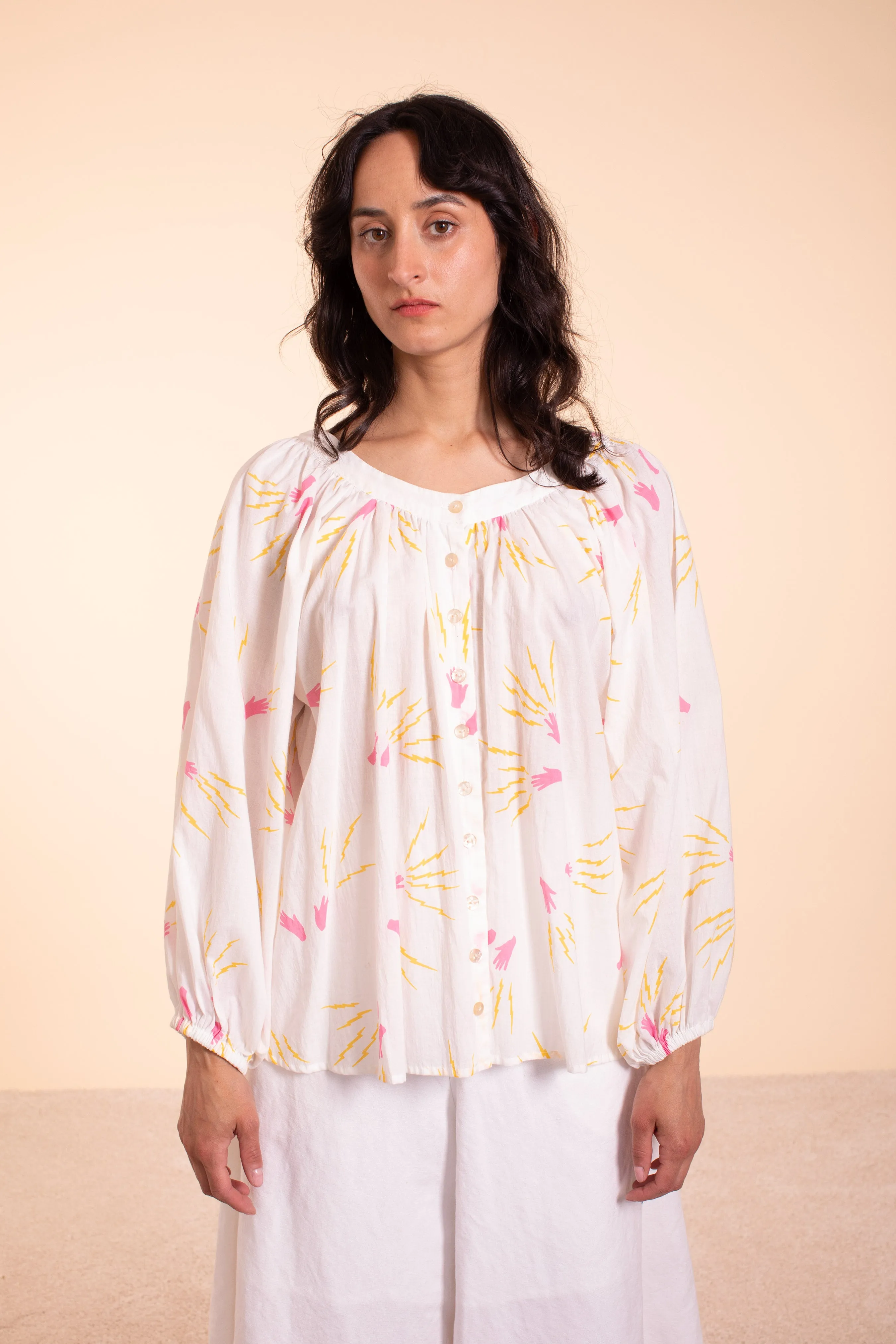 Miss KK Sister - Blouse - Lightning sold by Samantha Pleet product image thumbnail 2