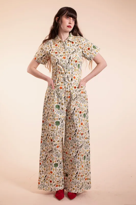Wallflower Jumpsuit - Ivory Illuminated made by Samantha Pleet