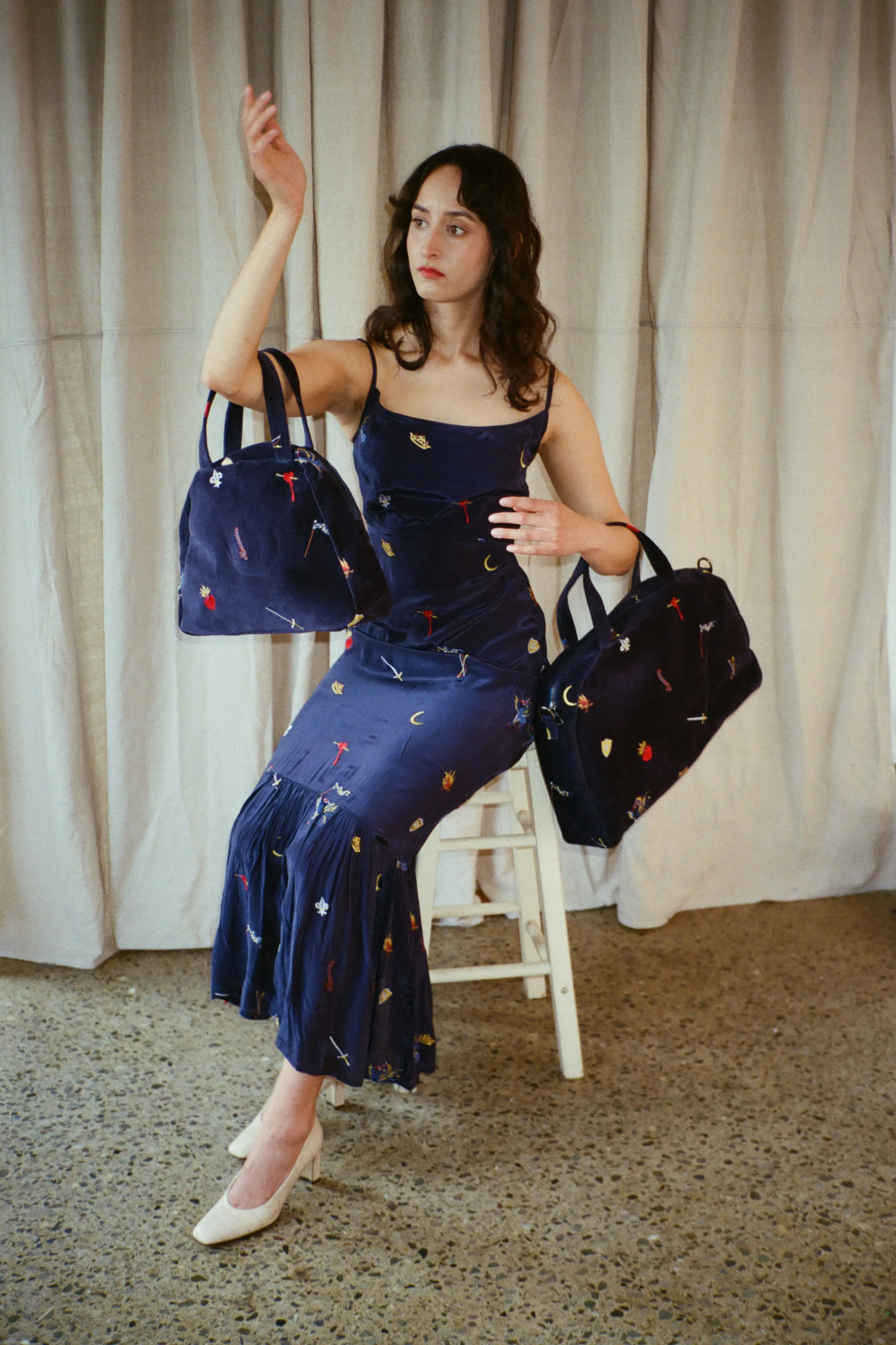 Flight Bag - JoA Embroidery - Small sold by Samantha Pleet product image thumbnail 3