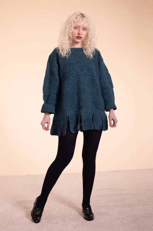 The Castle Sweater made by Samantha Pleet