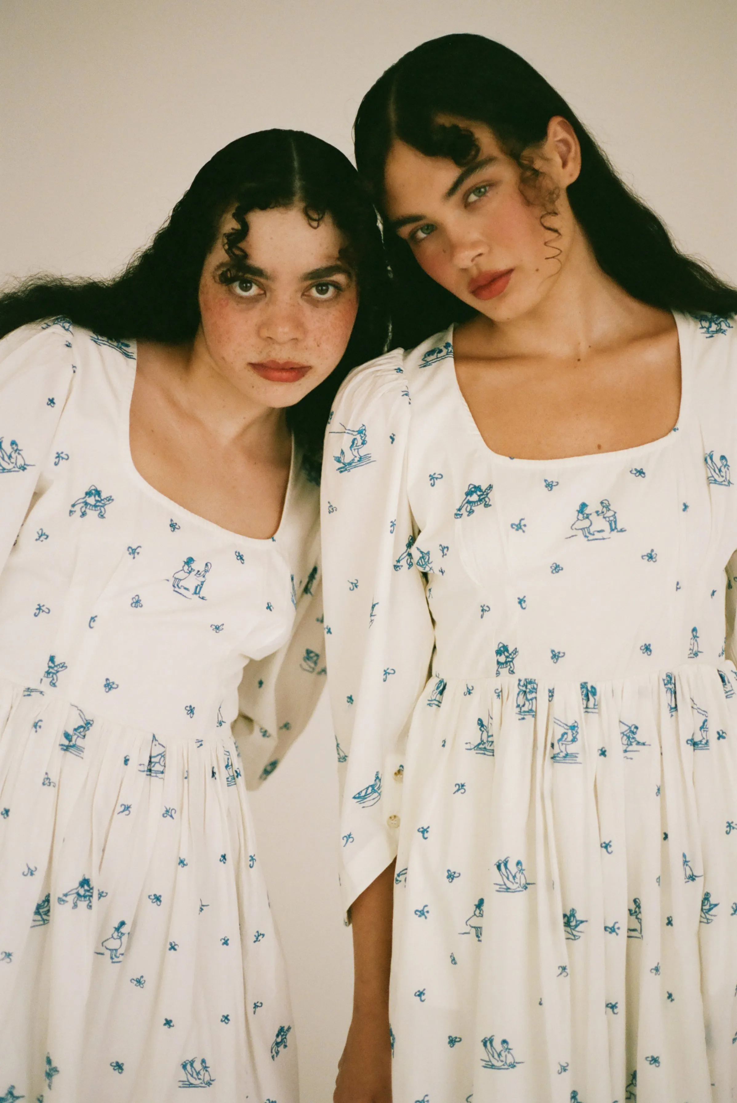 Eurydice Dress - Delft Embroidery sold by Samantha Pleet