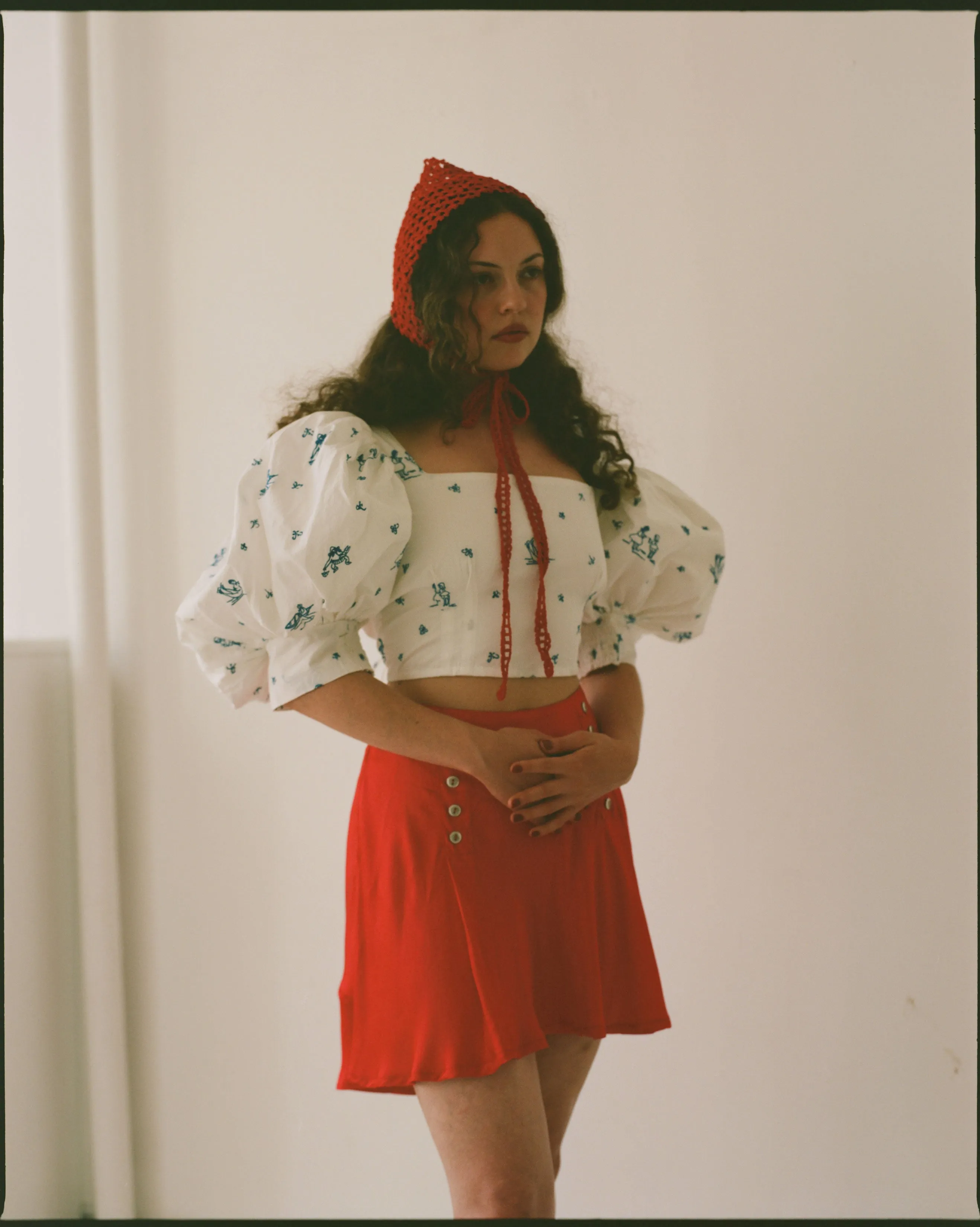 Zou Zou Blouse - Delft Embroidery sold by Samantha Pleet product image thumbnail 5