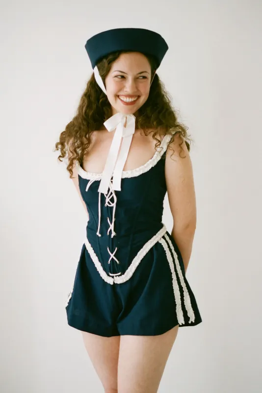Go Go Hat - Navy made by Samantha Pleet
