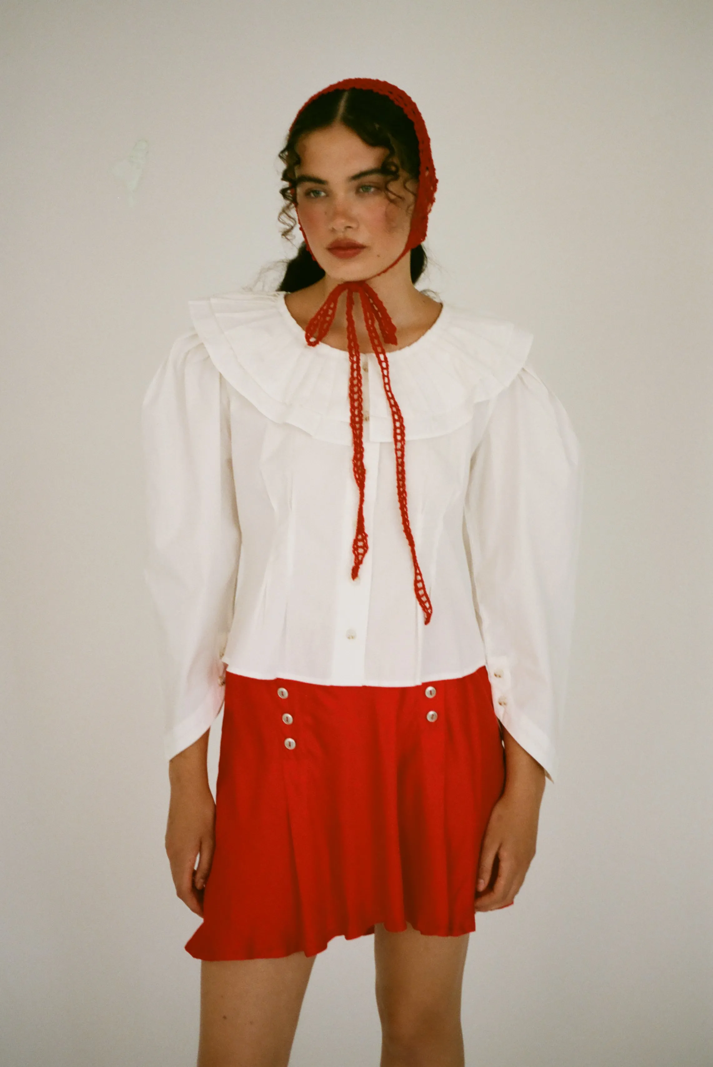 Arachne Bonnet - Red sold by Samantha Pleet