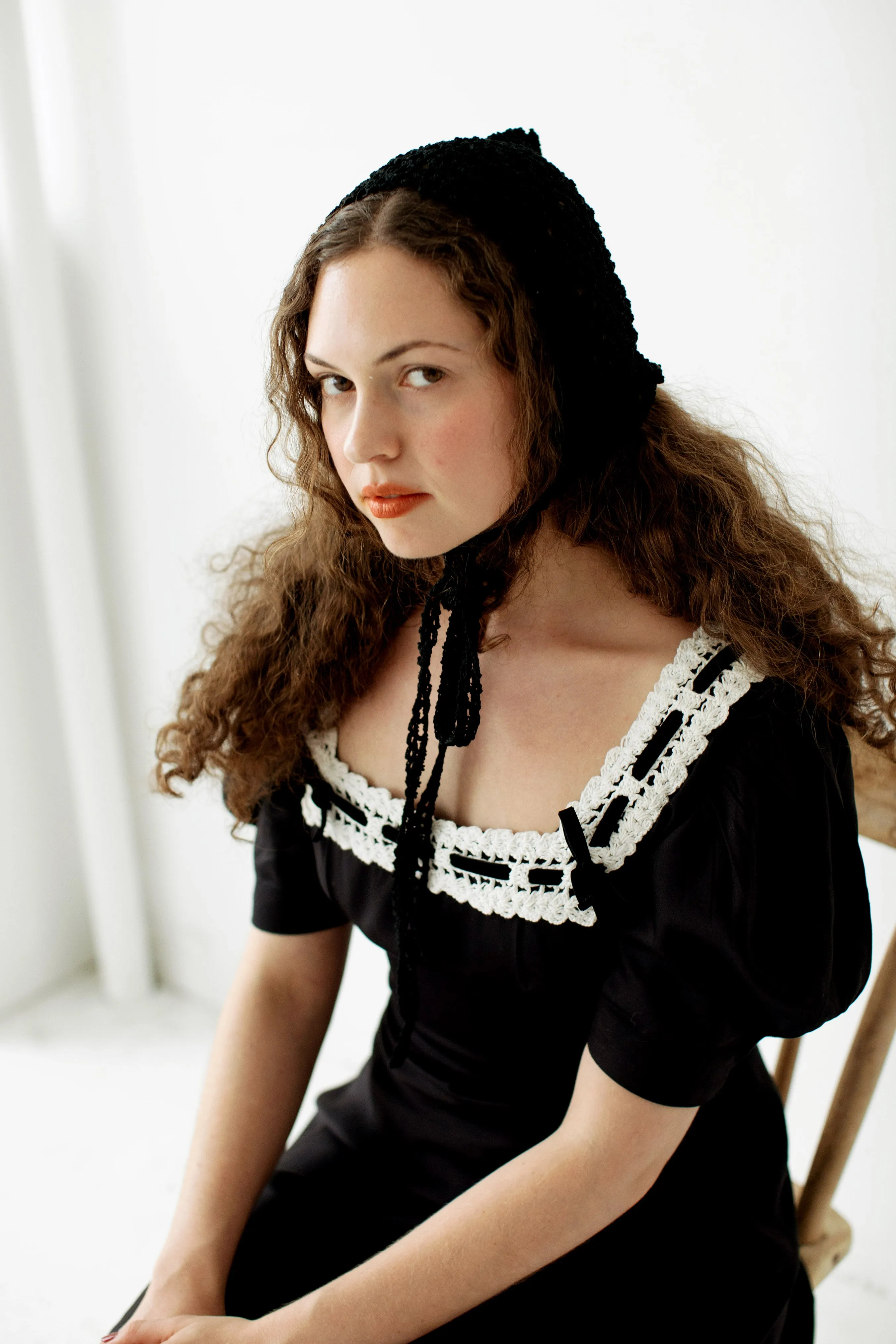 Arachne Bonnet - Black sold by Samantha Pleet product image thumbnail 3