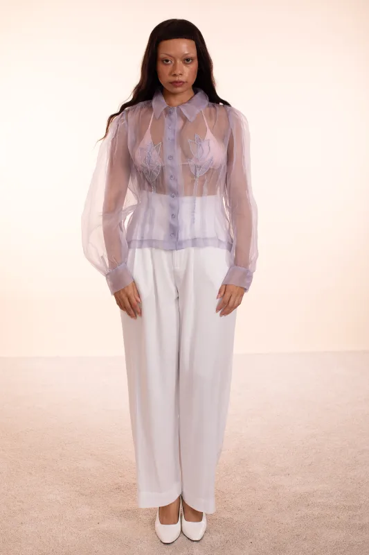 White Pant - One of a Kind Prototype Sample made by Samantha Pleet