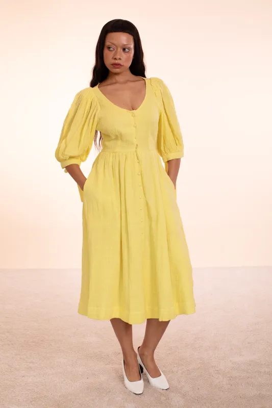 Ribbon Gauze Dress - HKM - One of a Kind made by Samantha Pleet