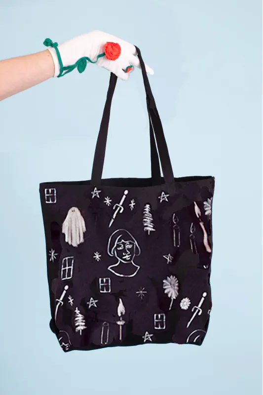 Tote Bag - Haunted made by Samantha Pleet