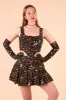 Shield Corset - Black Illuminated sold by Samantha Pleet