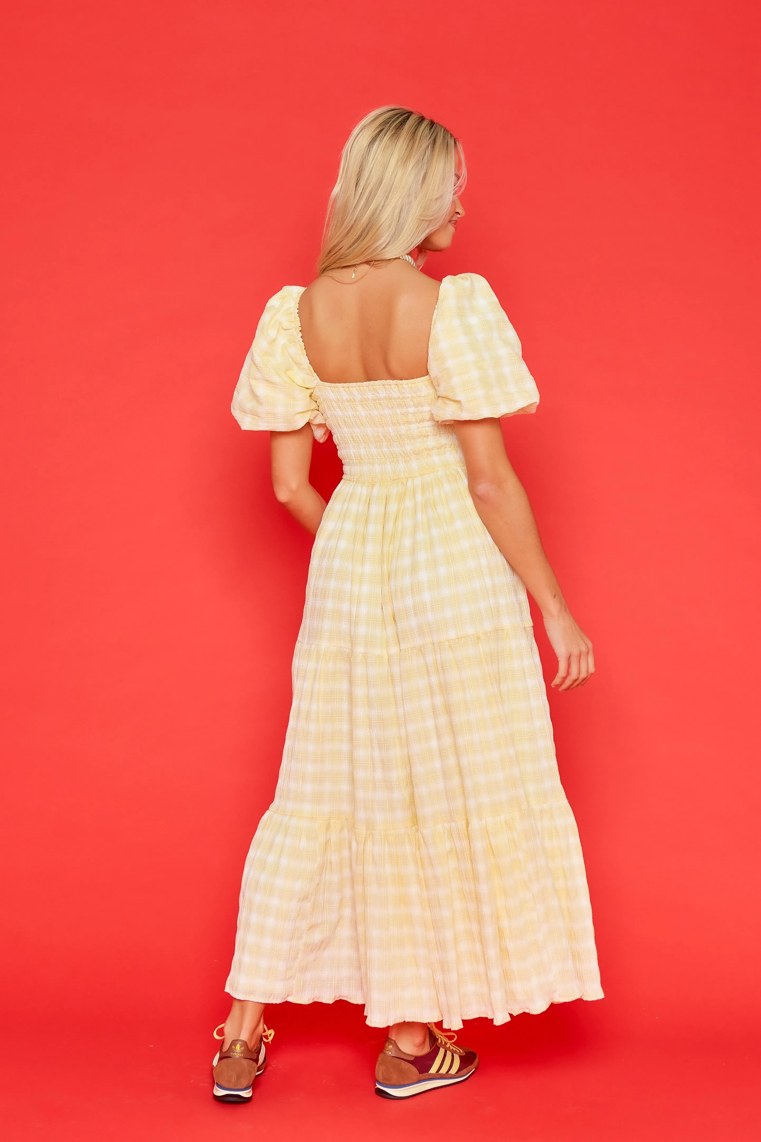 Olive Dress - Buttermilk Yellow sold by Molby the Label product image thumbnail 4