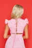Dorothy Dress - Pink Gingham STOCK sold by Molby the Label