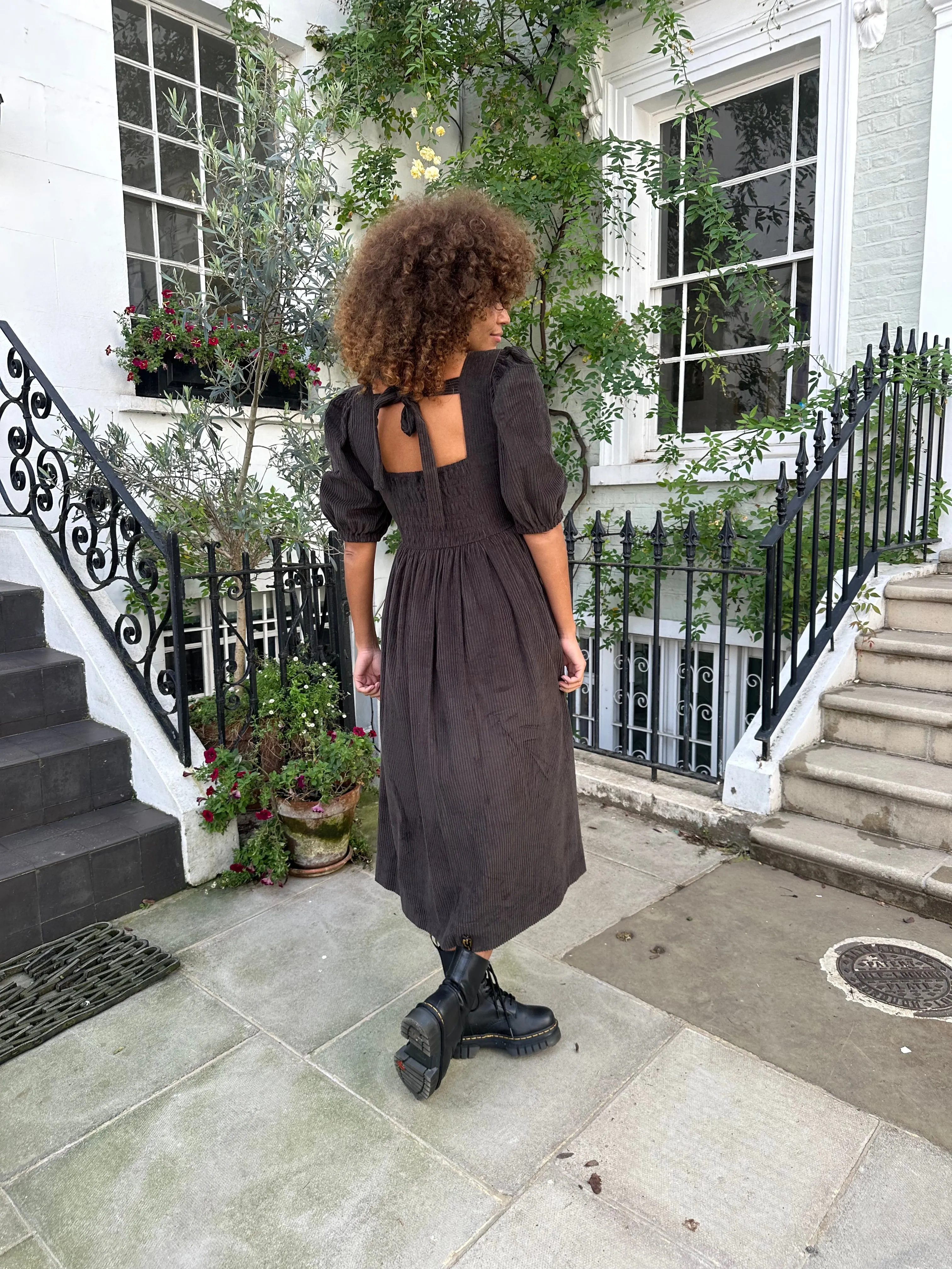 Minnie Dress - Brown Corduroy sold by Molby the Label product image thumbnail 4