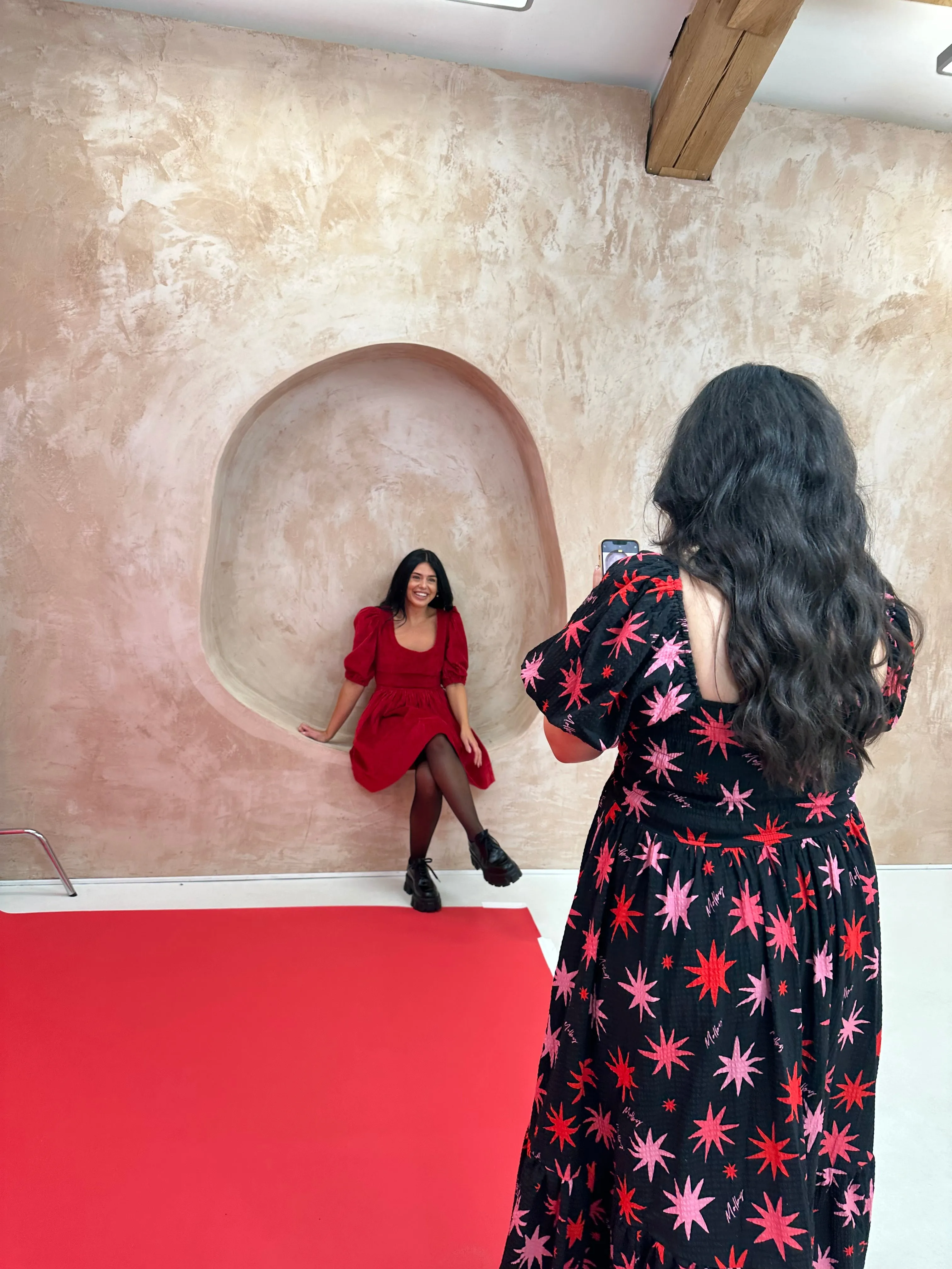 Minnie Dress - Red Corduroy Mini sold by Molby the Label product image thumbnail 4