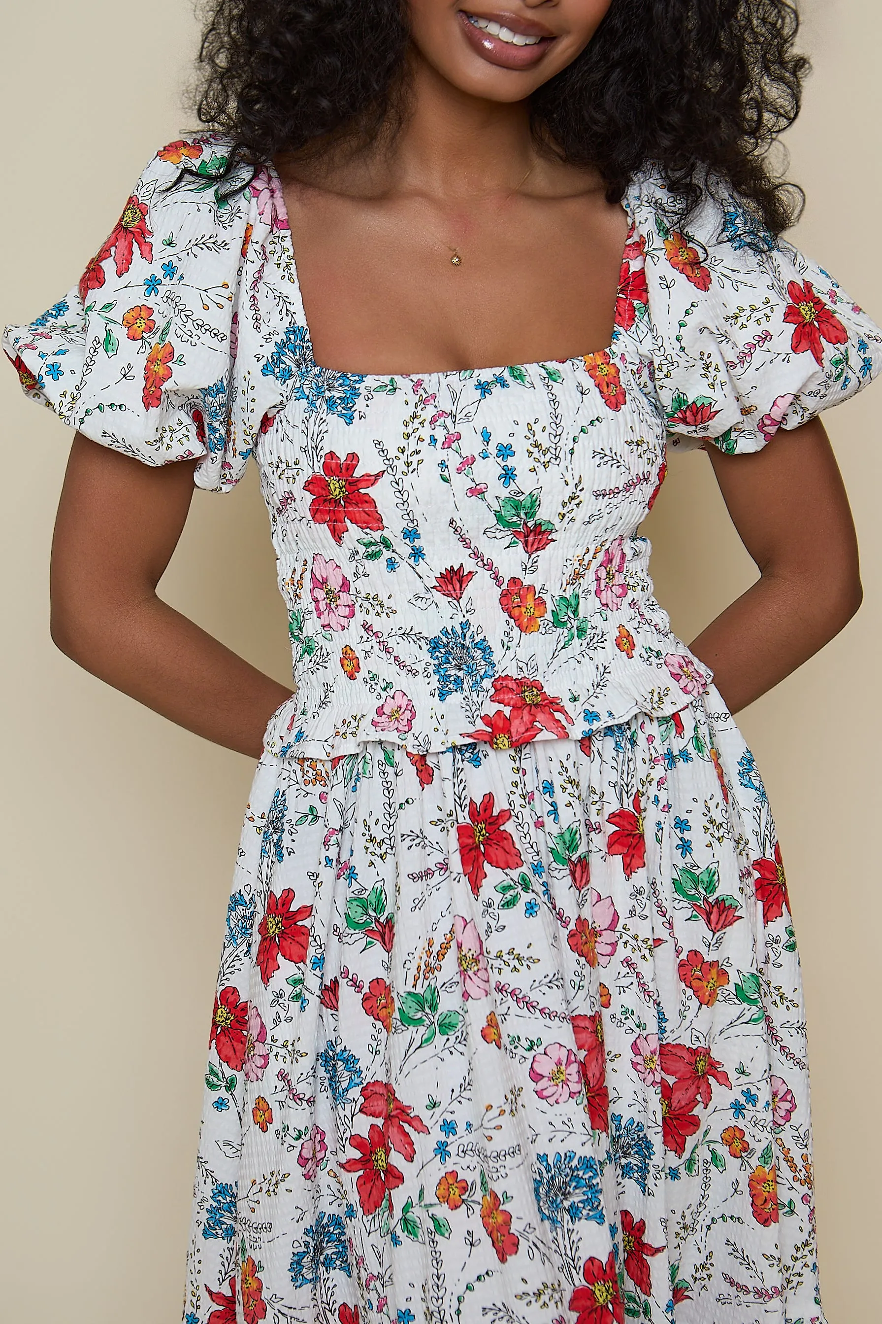 Ophelia Dress - Floral sold by Molby the Label product image thumbnail 2
