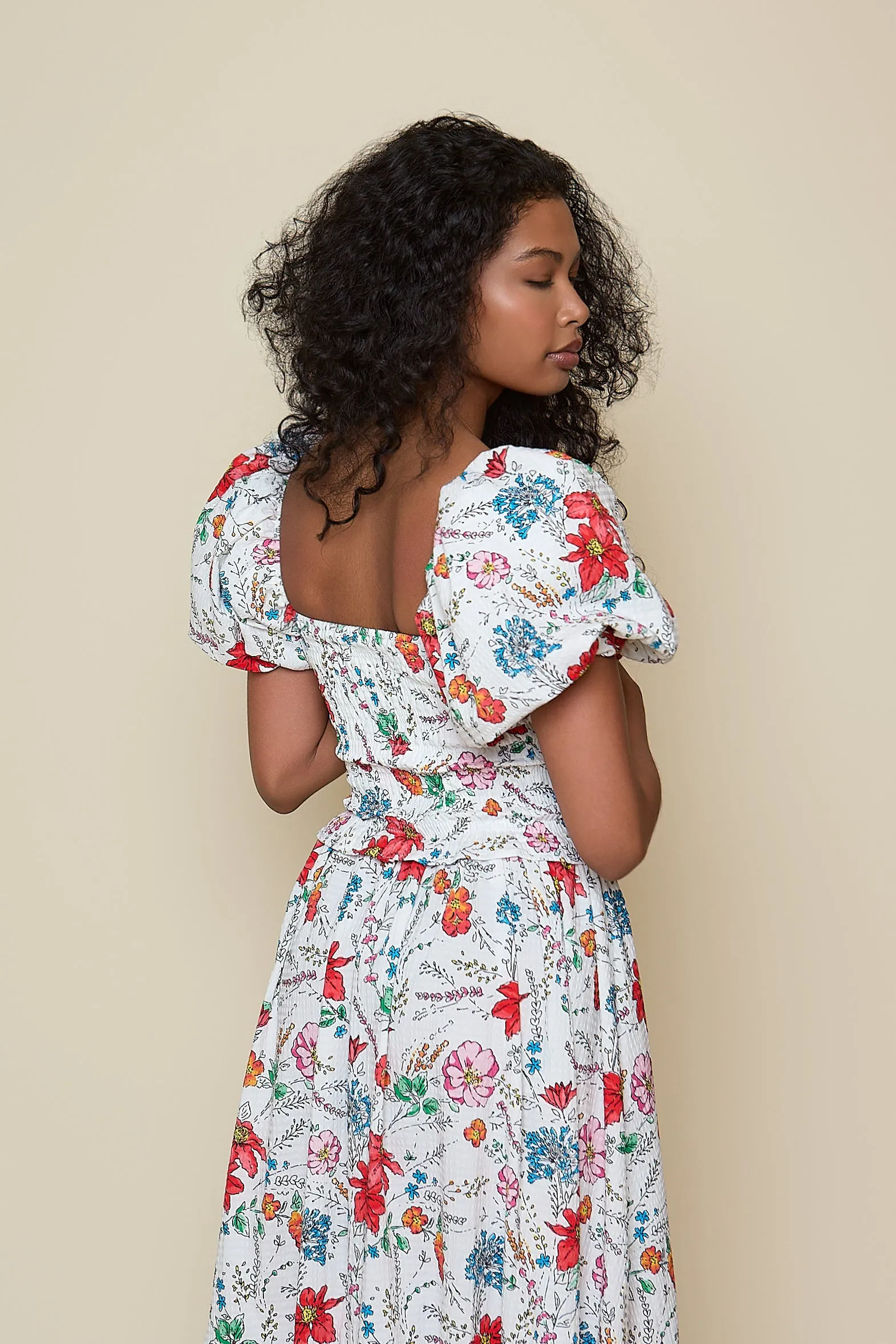 Ophelia Dress - Floral sold by Molby the Label product image thumbnail 4