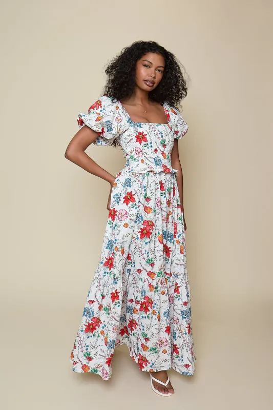 Ophelia Dress - Floral sold by Molby the Label
