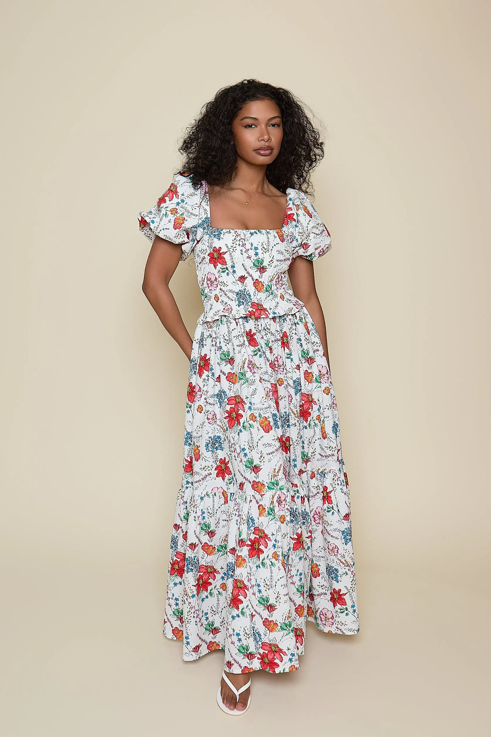 Ophelia Dress - Floral sold by Molby the Label product image thumbnail 5