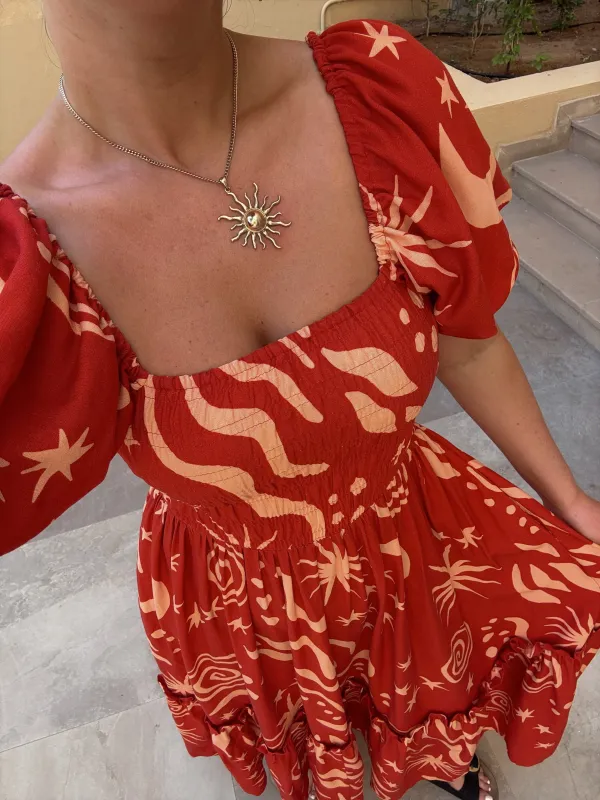 Olive Midi Dress - Summer Solstice sold by Molby the Label