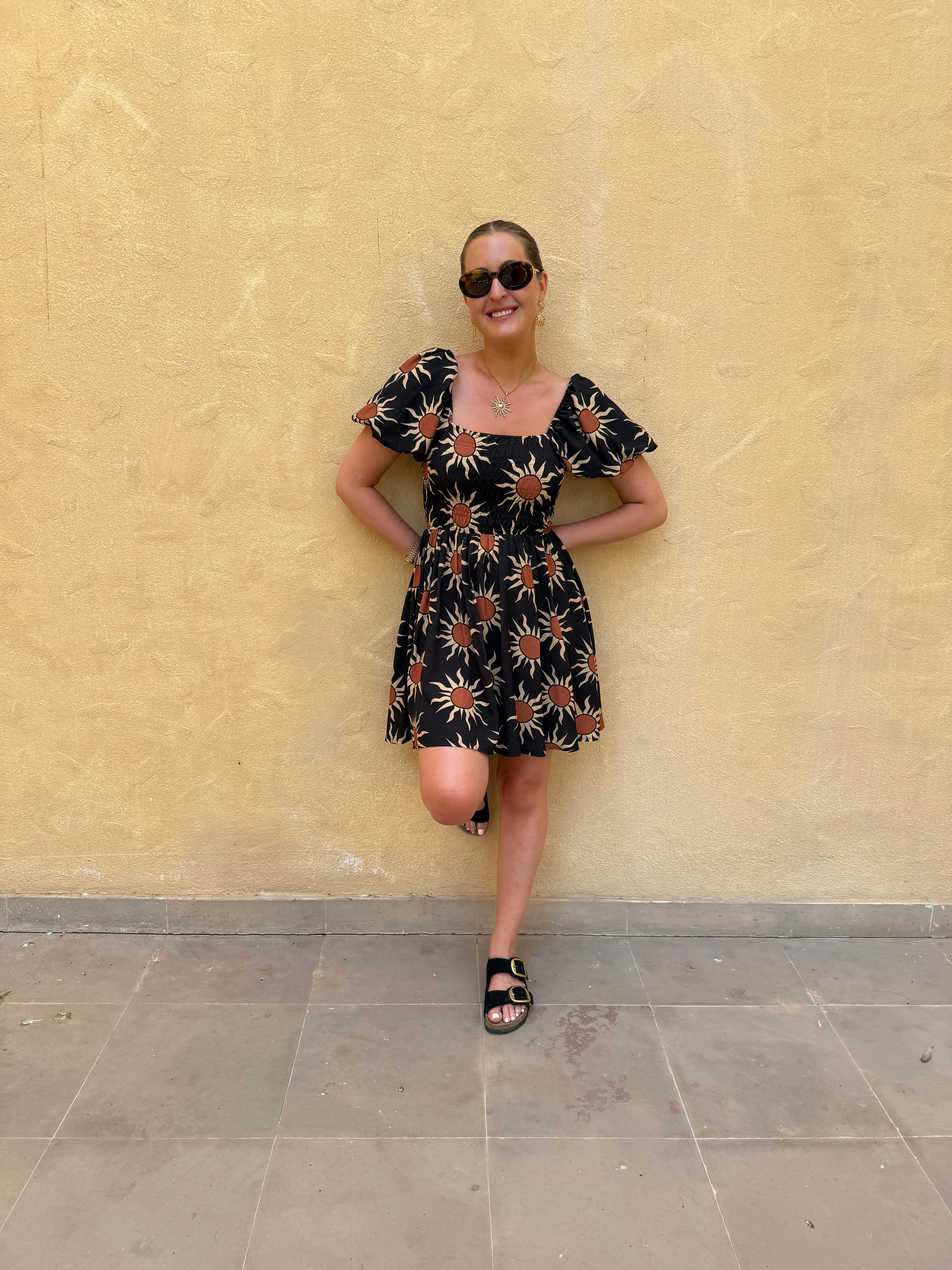 Olive Mini Dress - Sunshine Print sold by Molby the Label product image thumbnail 2