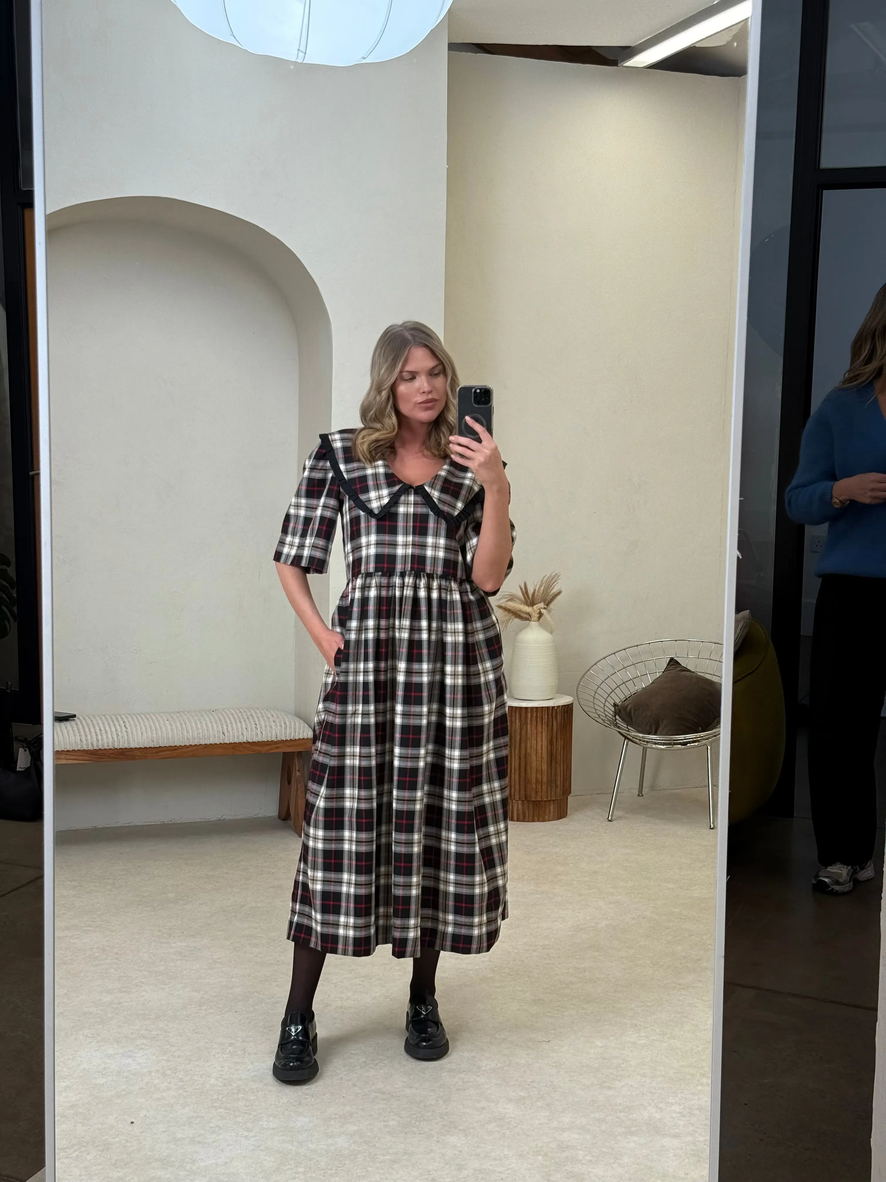 Bertie Dress - Tartan sold by Molby the Label product image thumbnail 5