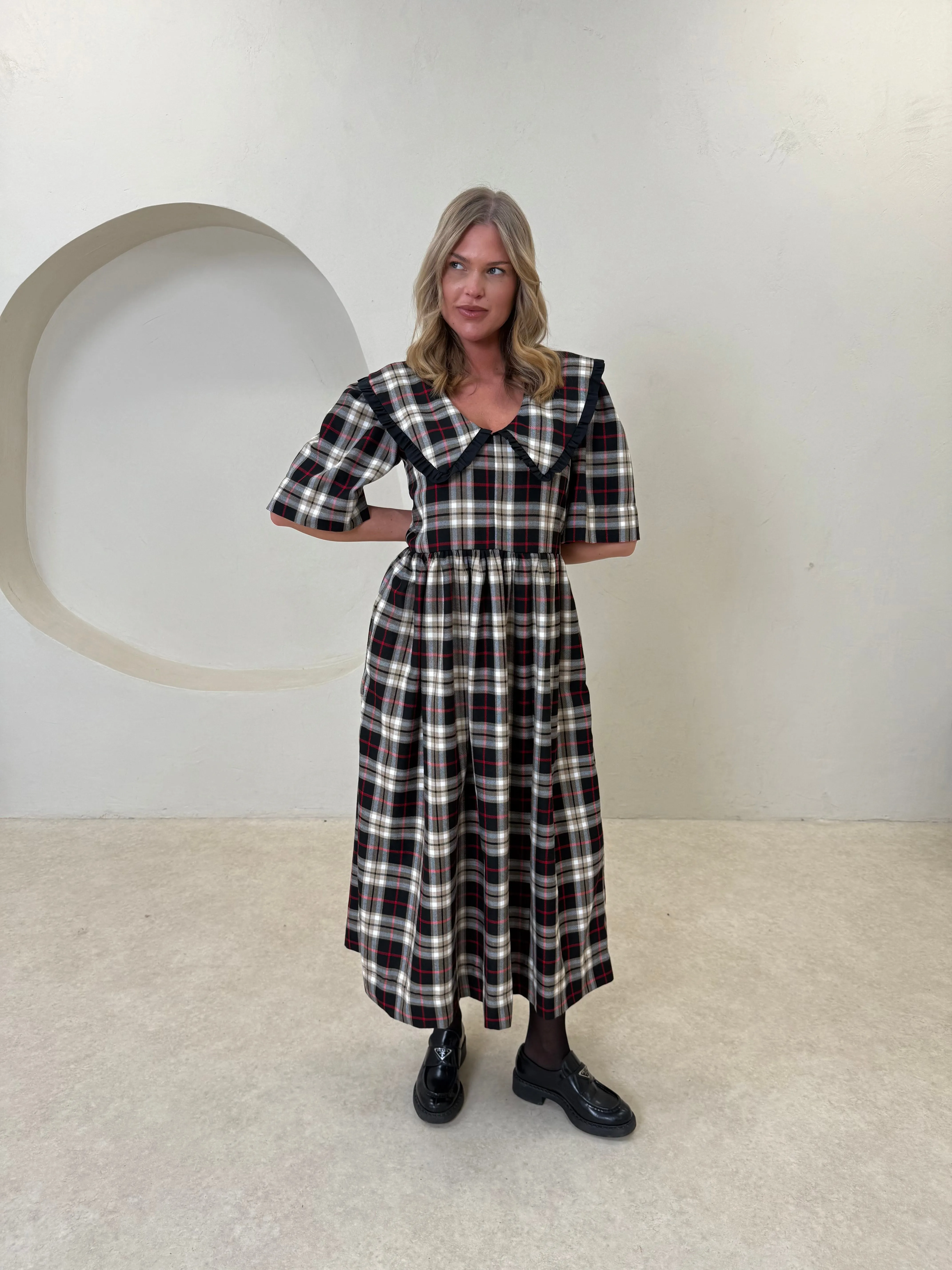 Bertie Dress - Tartan sold by Molby the Label product image thumbnail 4