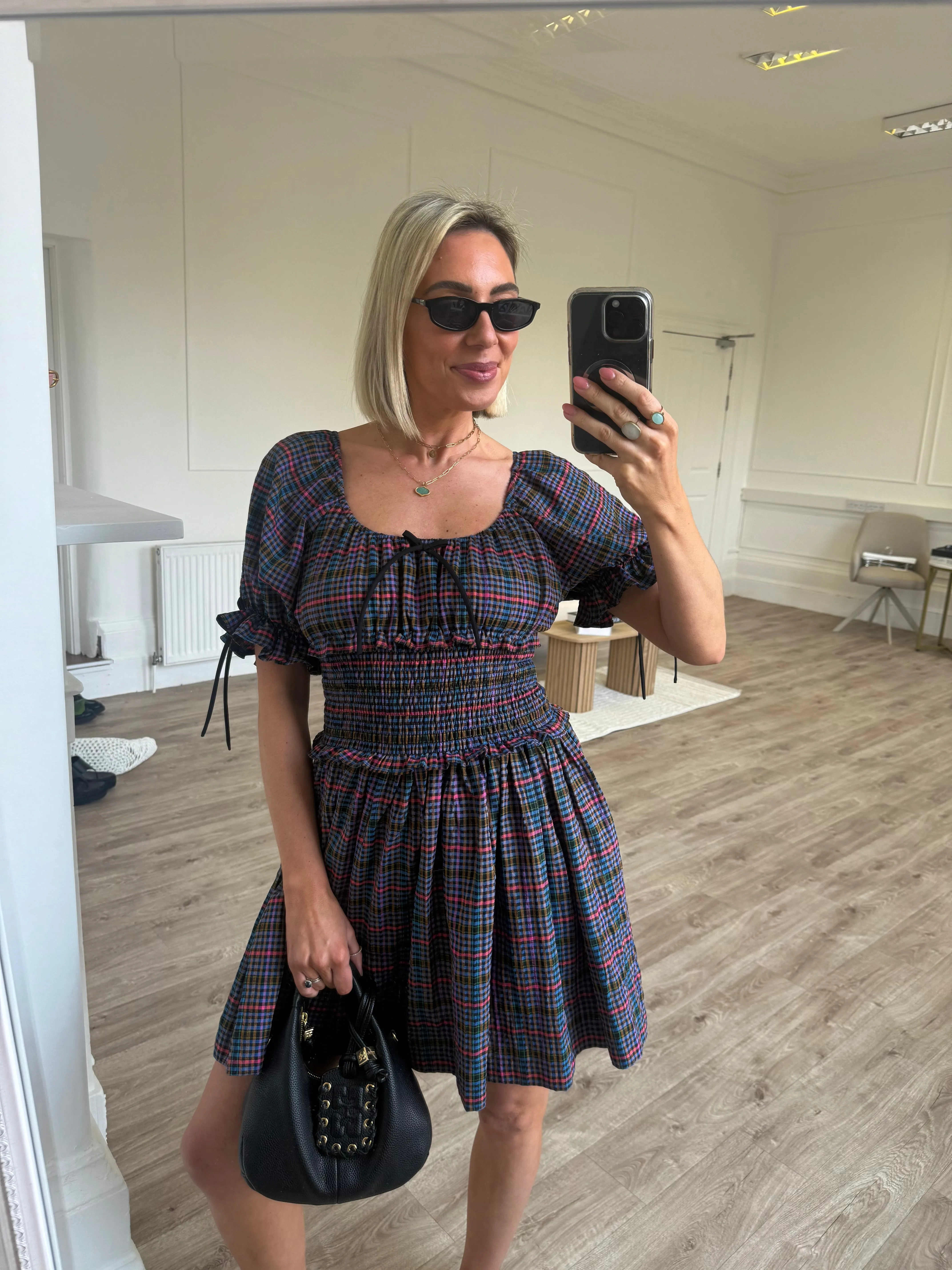 Valentina Dress - Tartan Mini sold by Molby the Label product image thumbnail 2