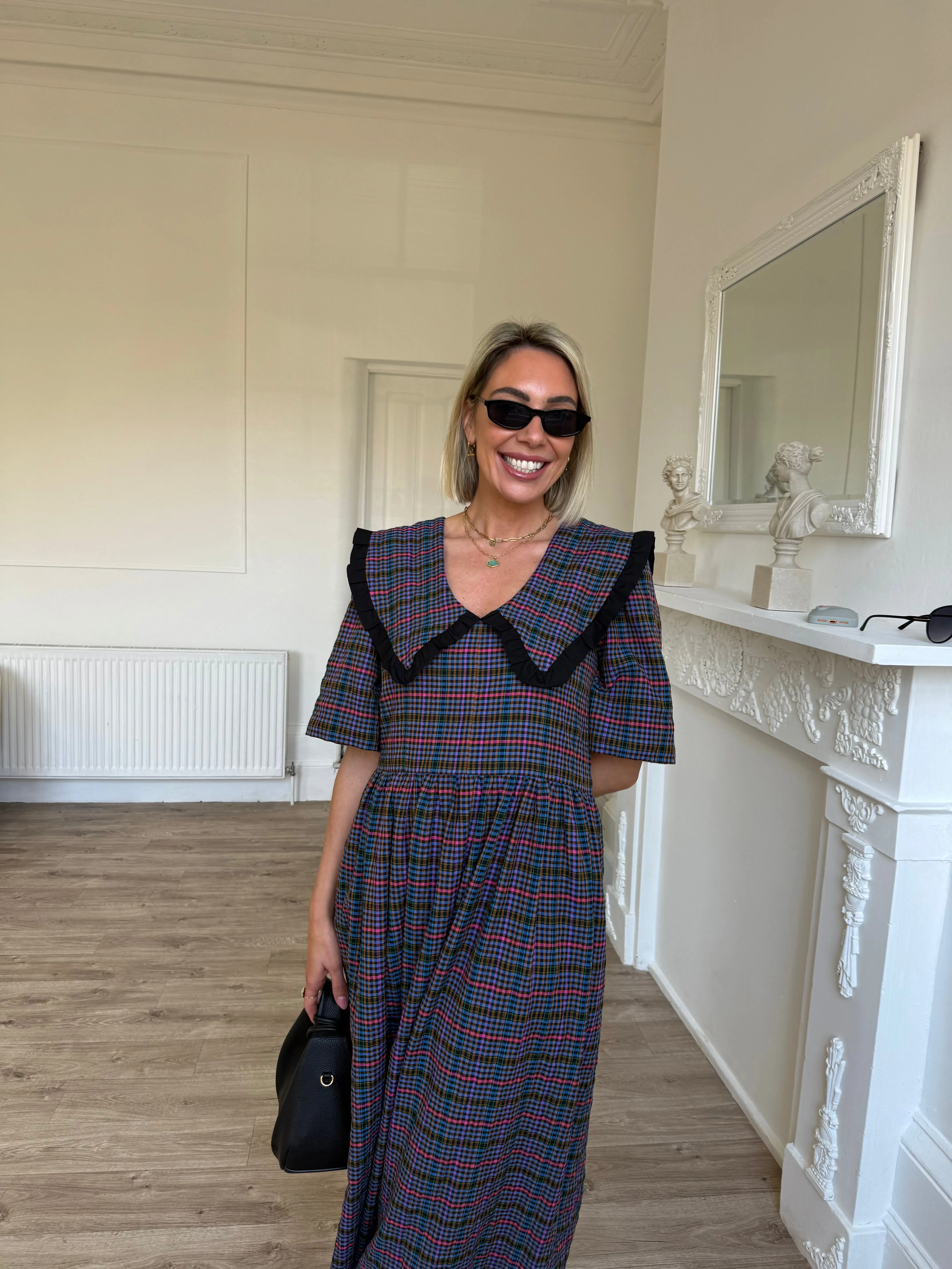 Bertie Dress - Tartan sold by Molby the Label product image thumbnail 5