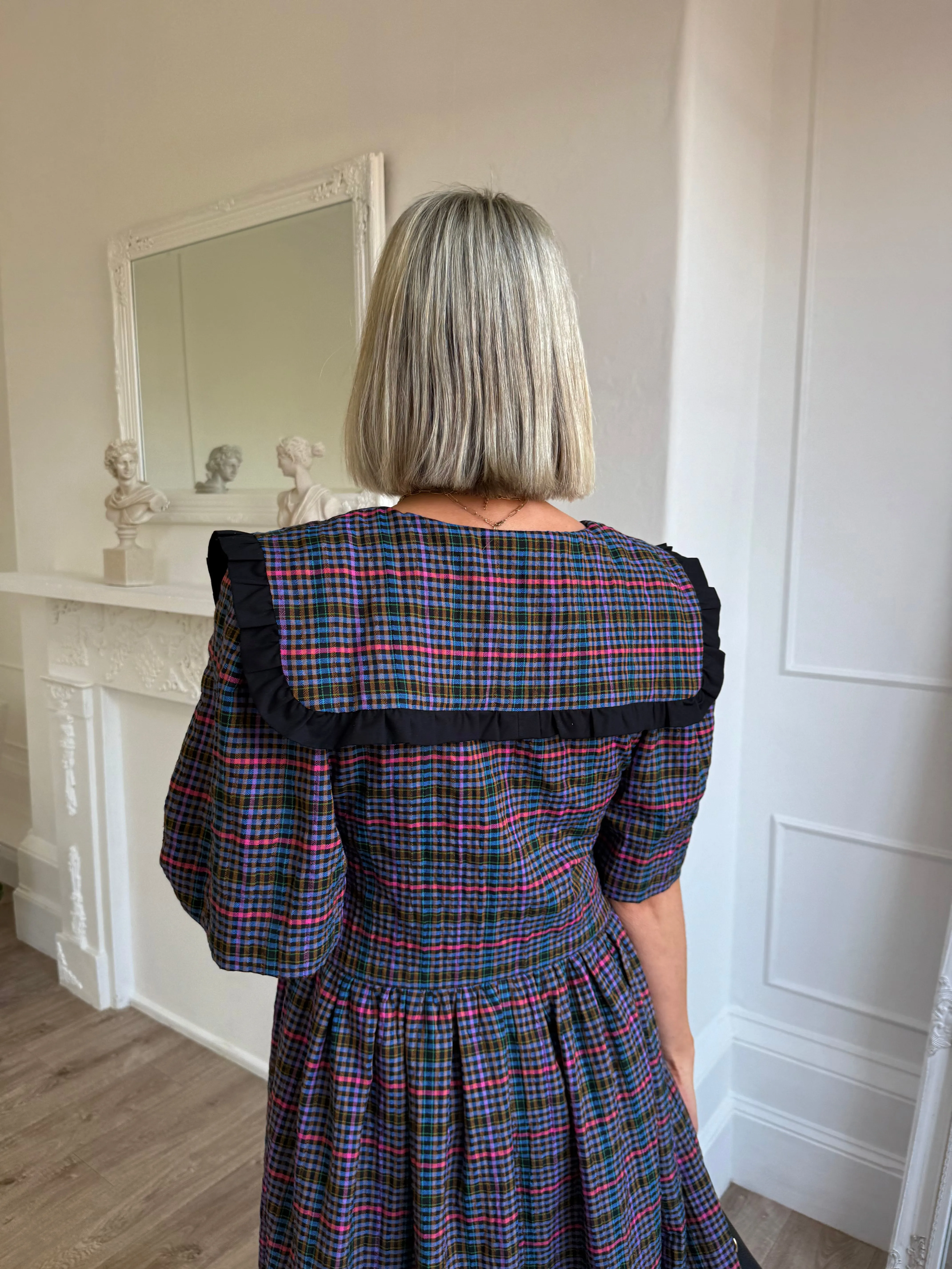Bertie Dress - Tartan sold by Molby the Label product image thumbnail 3