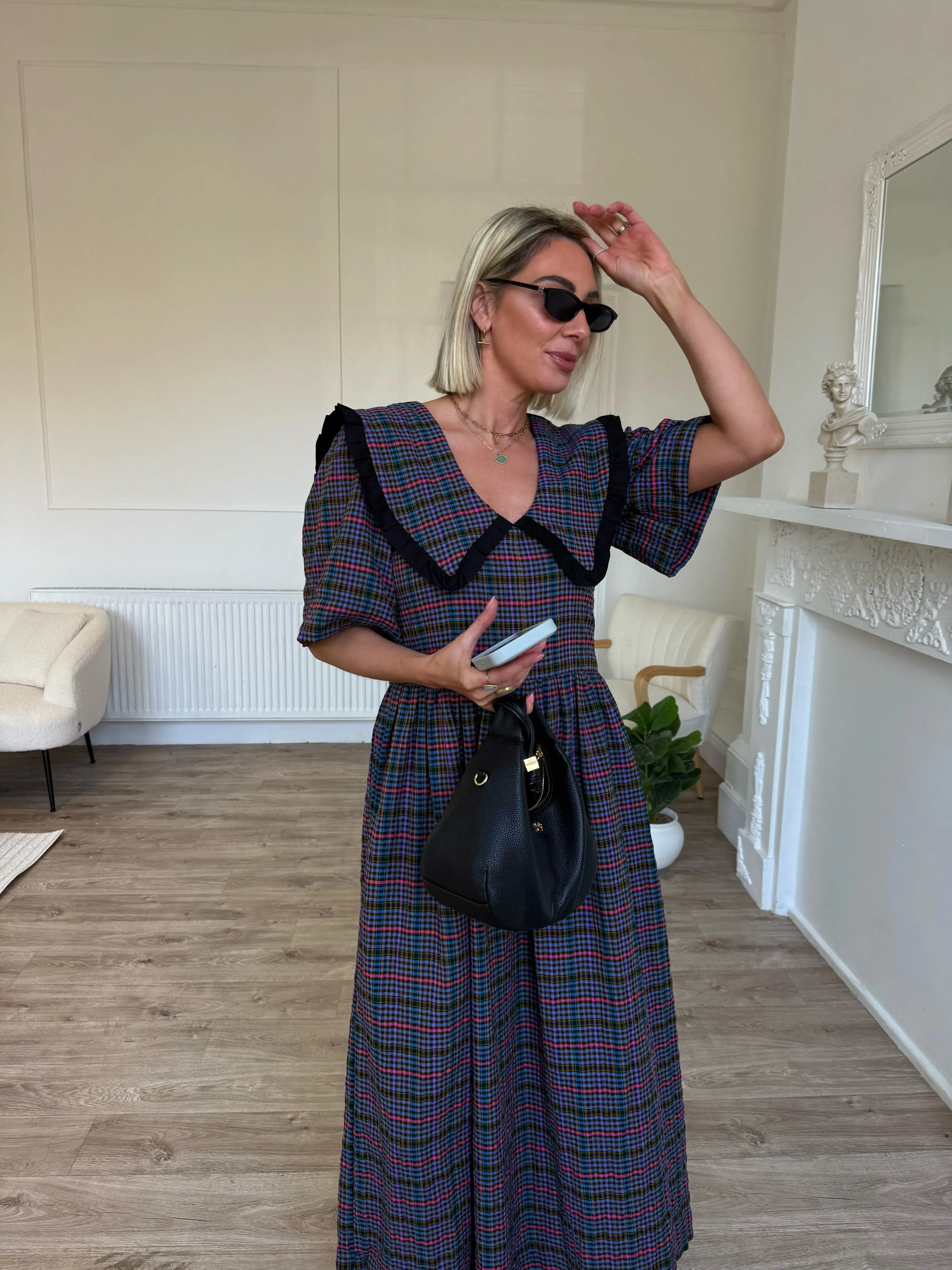 Bertie Dress - Tartan sold by Molby the Label