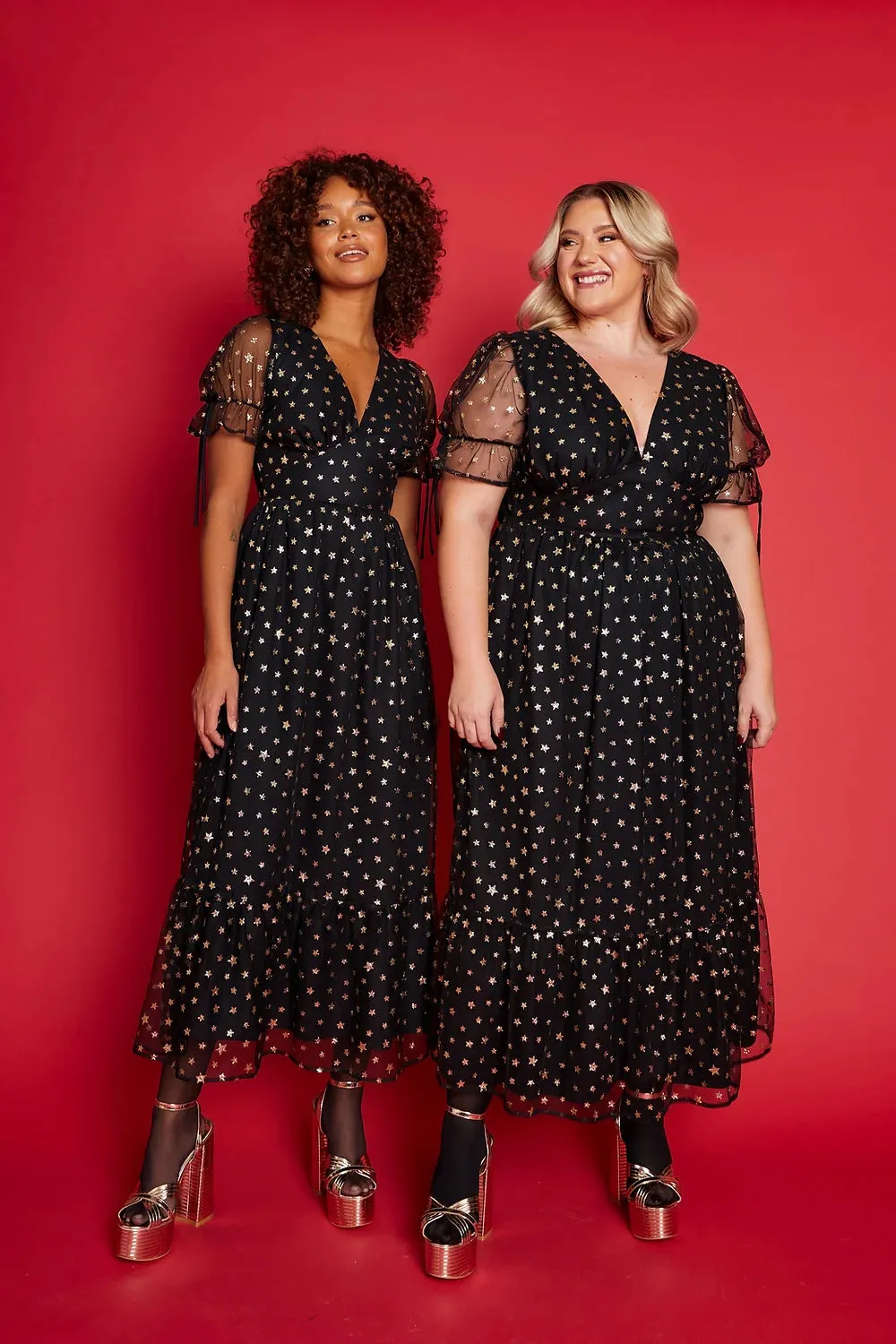 Paloma Dress - Gold Star sold by Molby the Label product image thumbnail 5