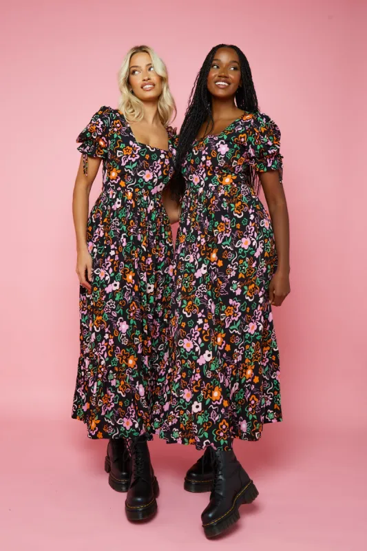 Delilah Dress - Molby Floral Print sold by Molby the Label