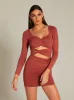 Long Sleeve Bodycon Mini Dress | Black & Sienna sold by Alana Eve