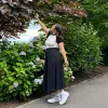 Chiffon Midi Skirt - Black *Clearance Sale* sold by Shiny by Nature