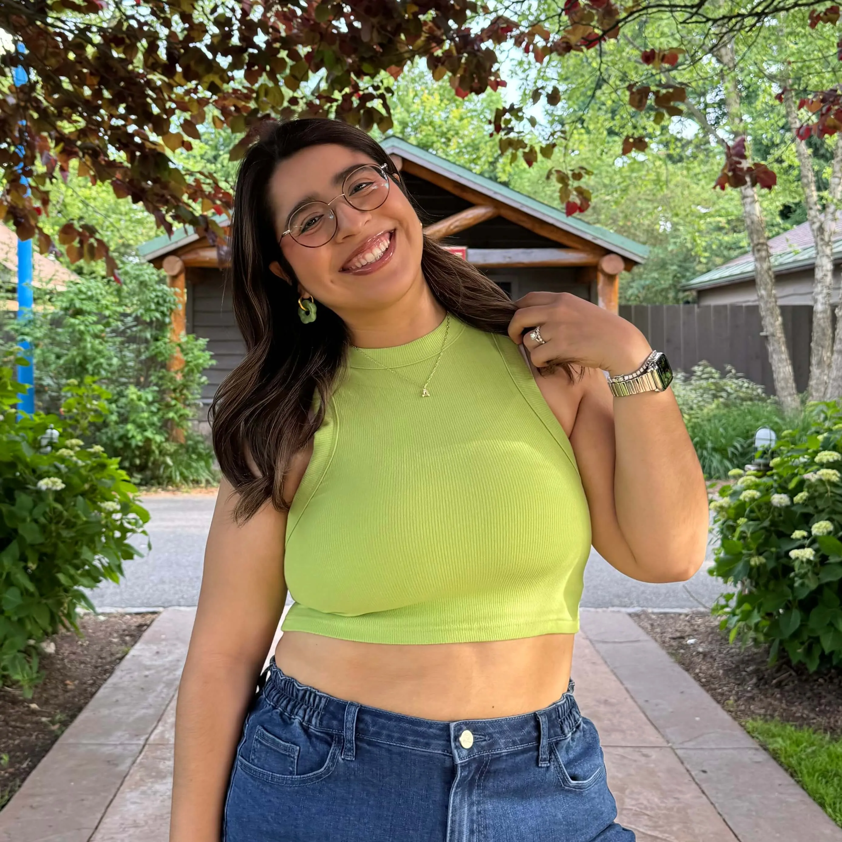 Cropped Tank Top - Matcha *Clearance Sale* sold by Shiny by Nature product image thumbnail 2