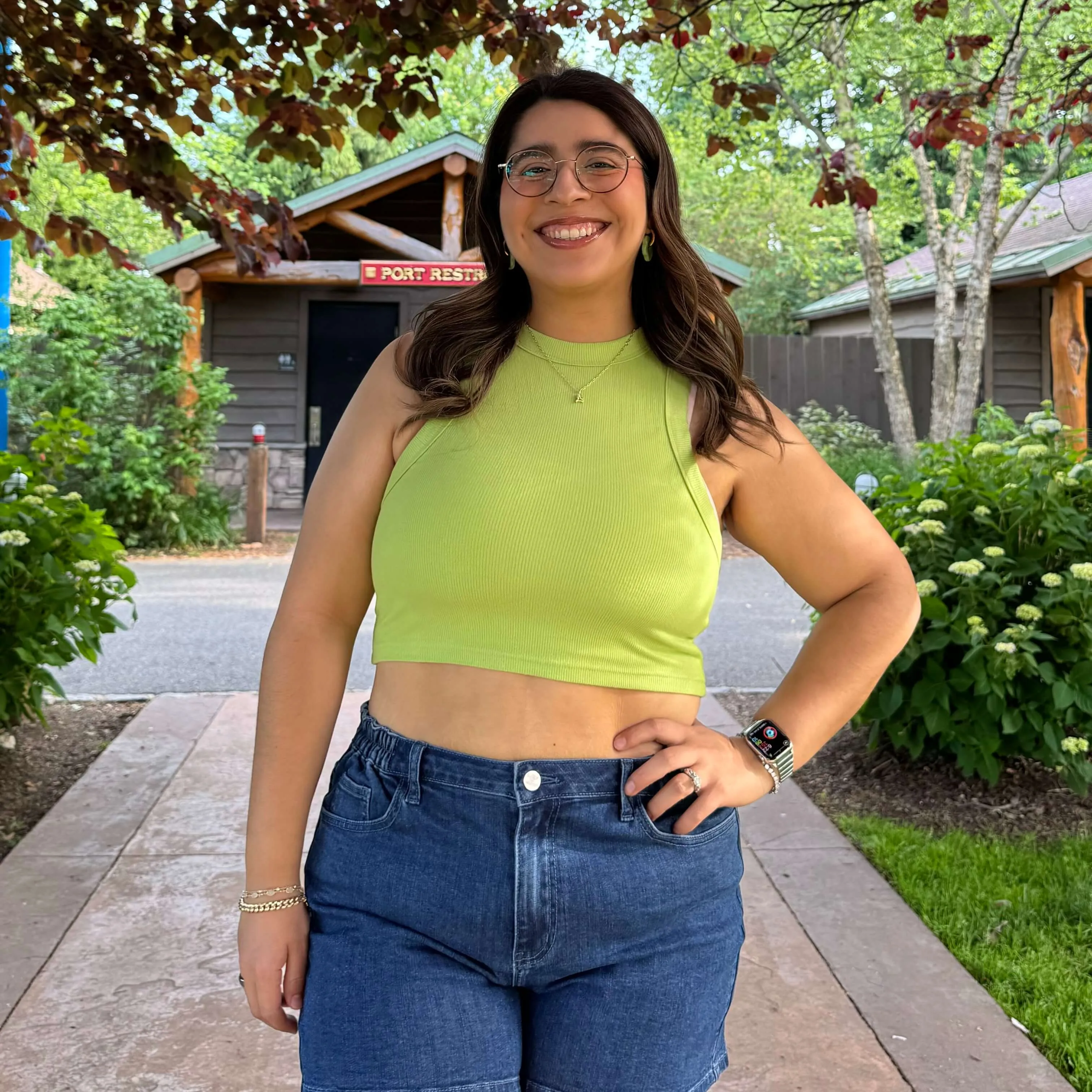 Cropped Tank Top - Matcha *Clearance Sale* sold by Shiny by Nature product image thumbnail 5