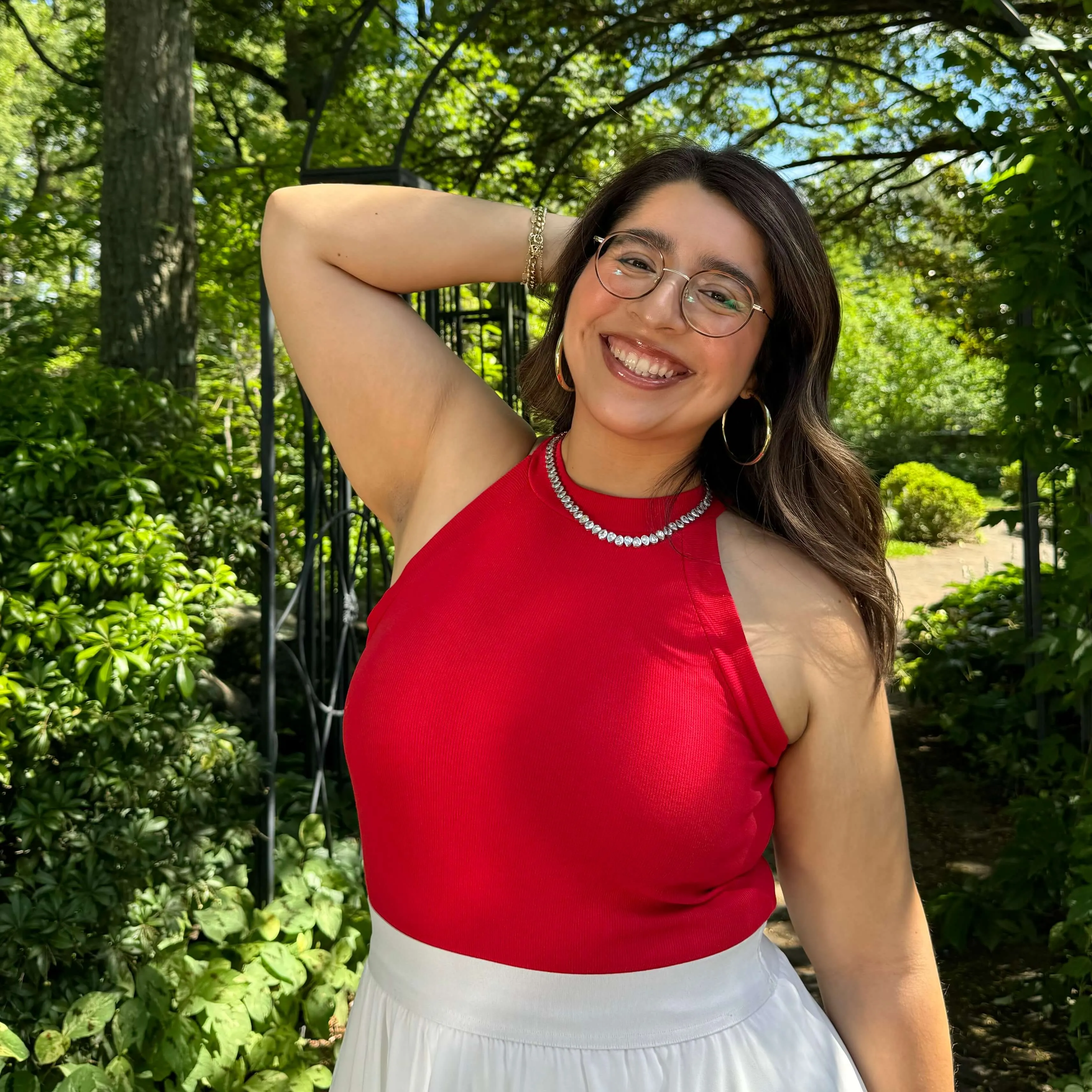 Halter Tank Top - Red *Clearance Sale* sold by Shiny by Nature