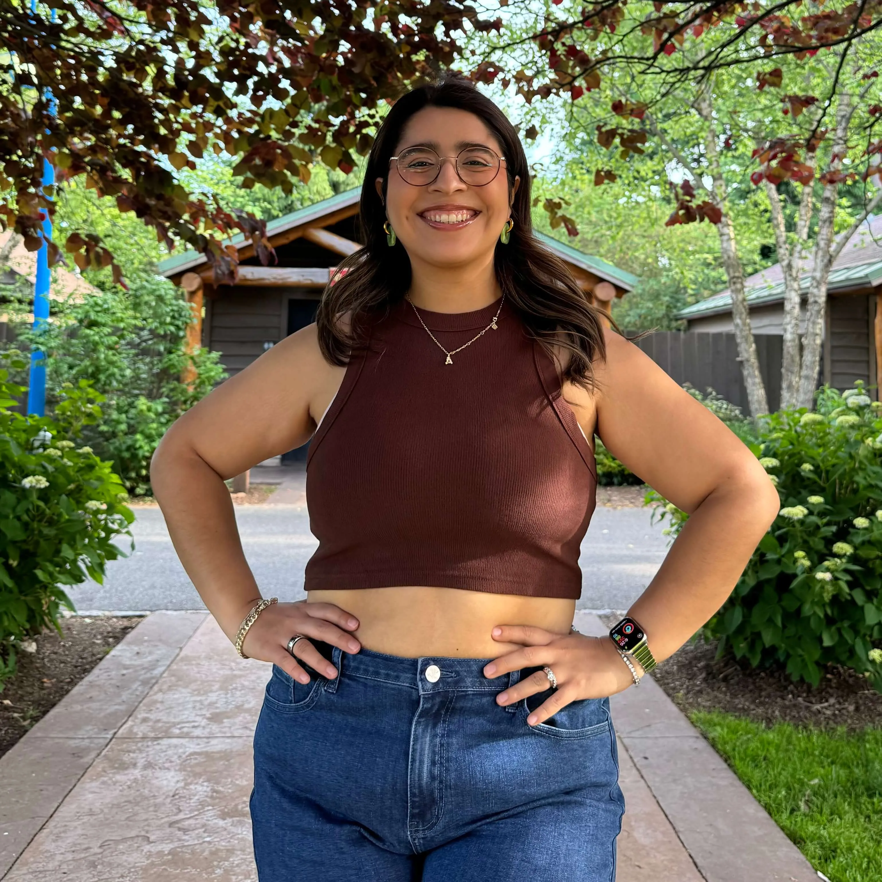 Cropped Tank Top - Acorn *Clearance Sale* sold by Shiny by Nature product image thumbnail 2