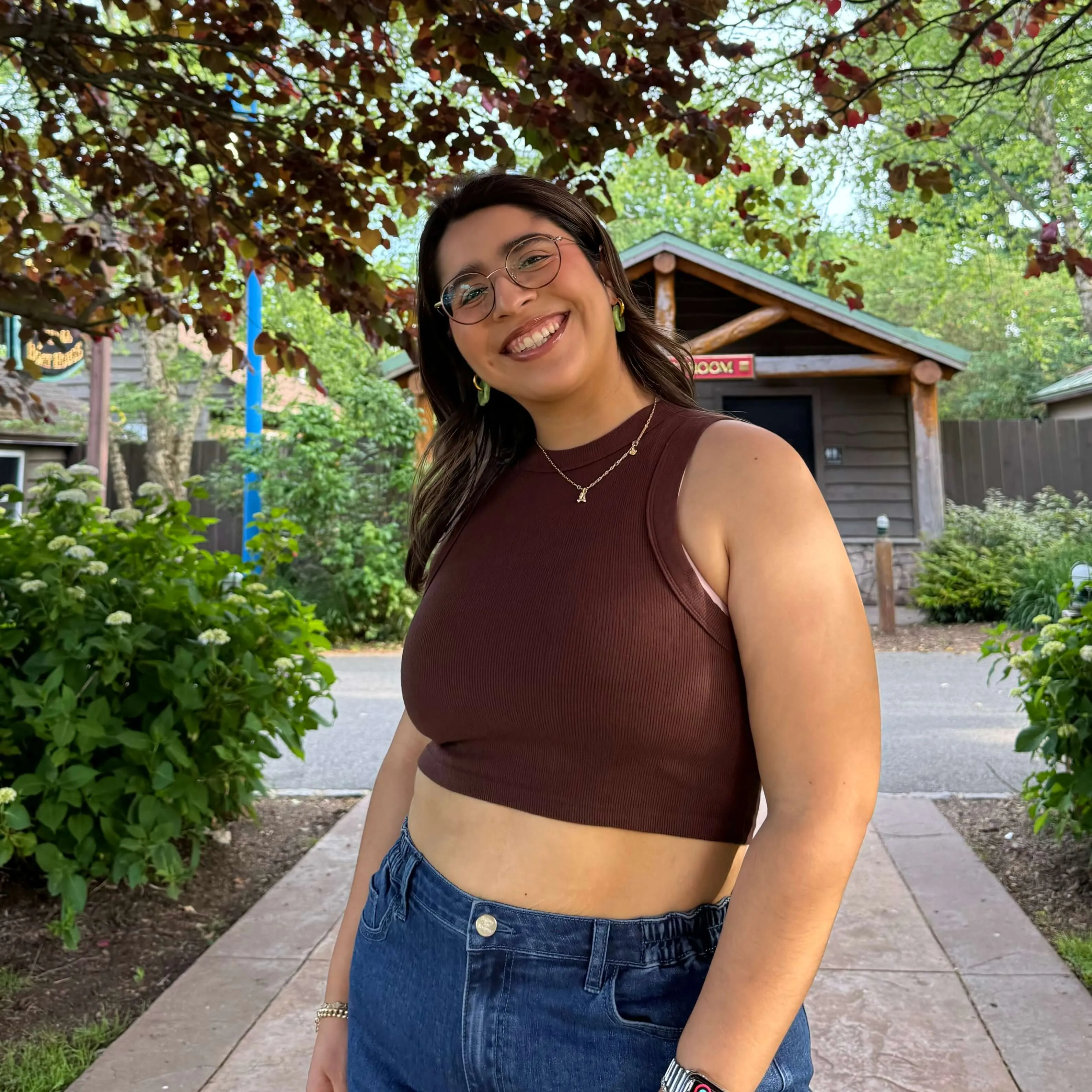 Cropped Tank Top - Acorn *Clearance Sale* sold by Shiny by Nature product image thumbnail 3