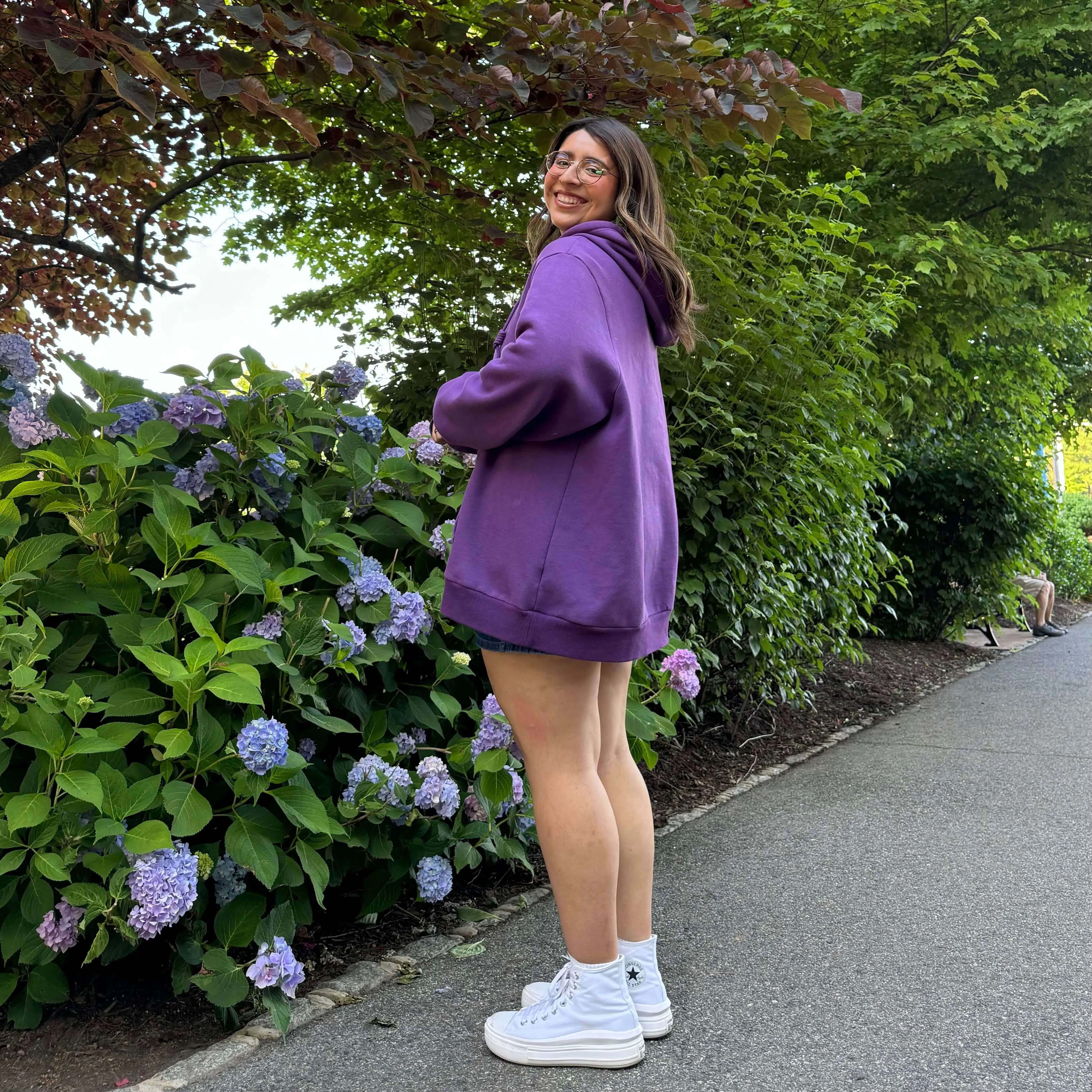 Zip-Up Hoodie - Purple Yam sold by Shiny by Nature