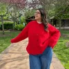 Perfect Day Cardigan - Red *Clearance Sale* sold by Shiny by Nature