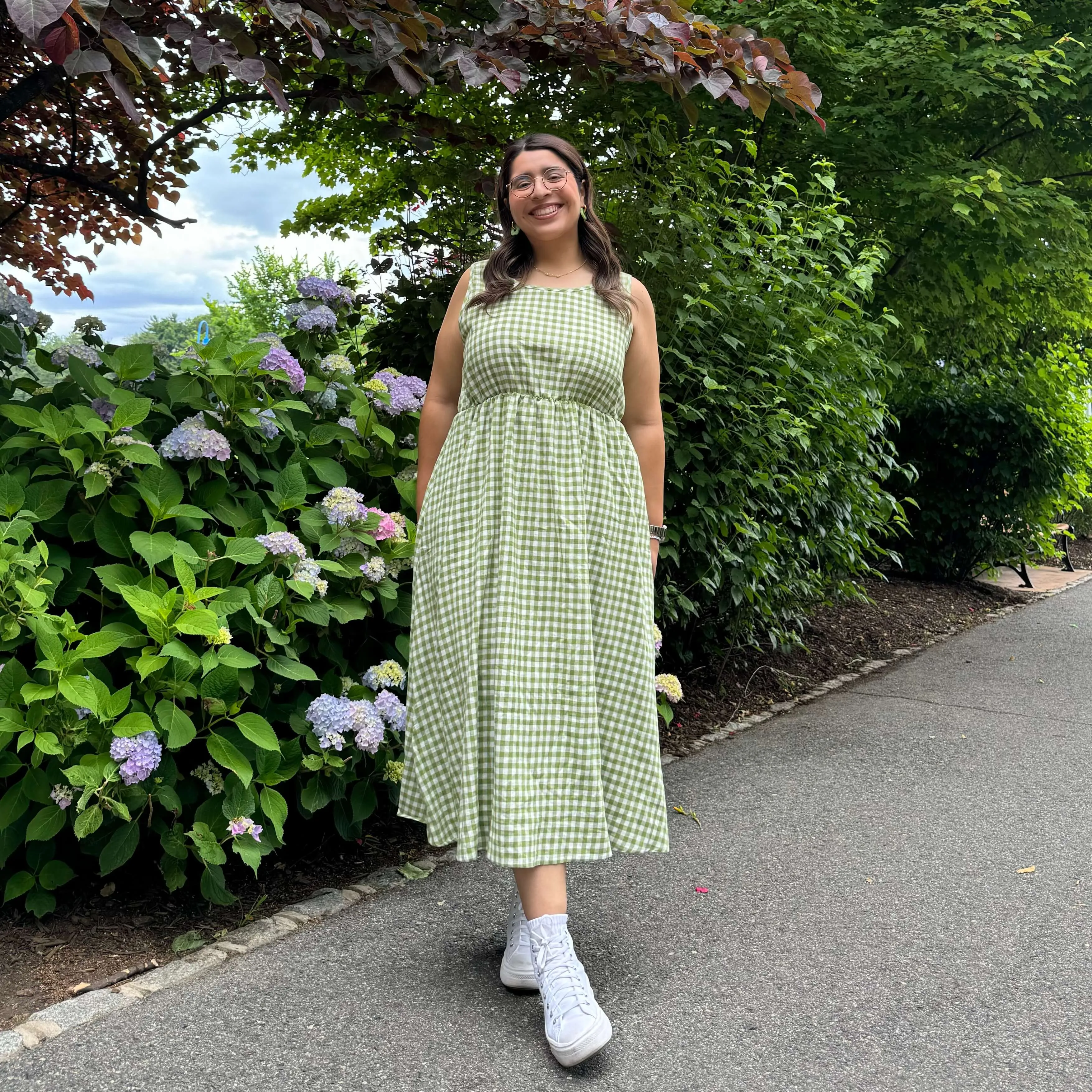 Sleeveless Midi Dress - Matcha *Clearance Sale* sold by Shiny by Nature