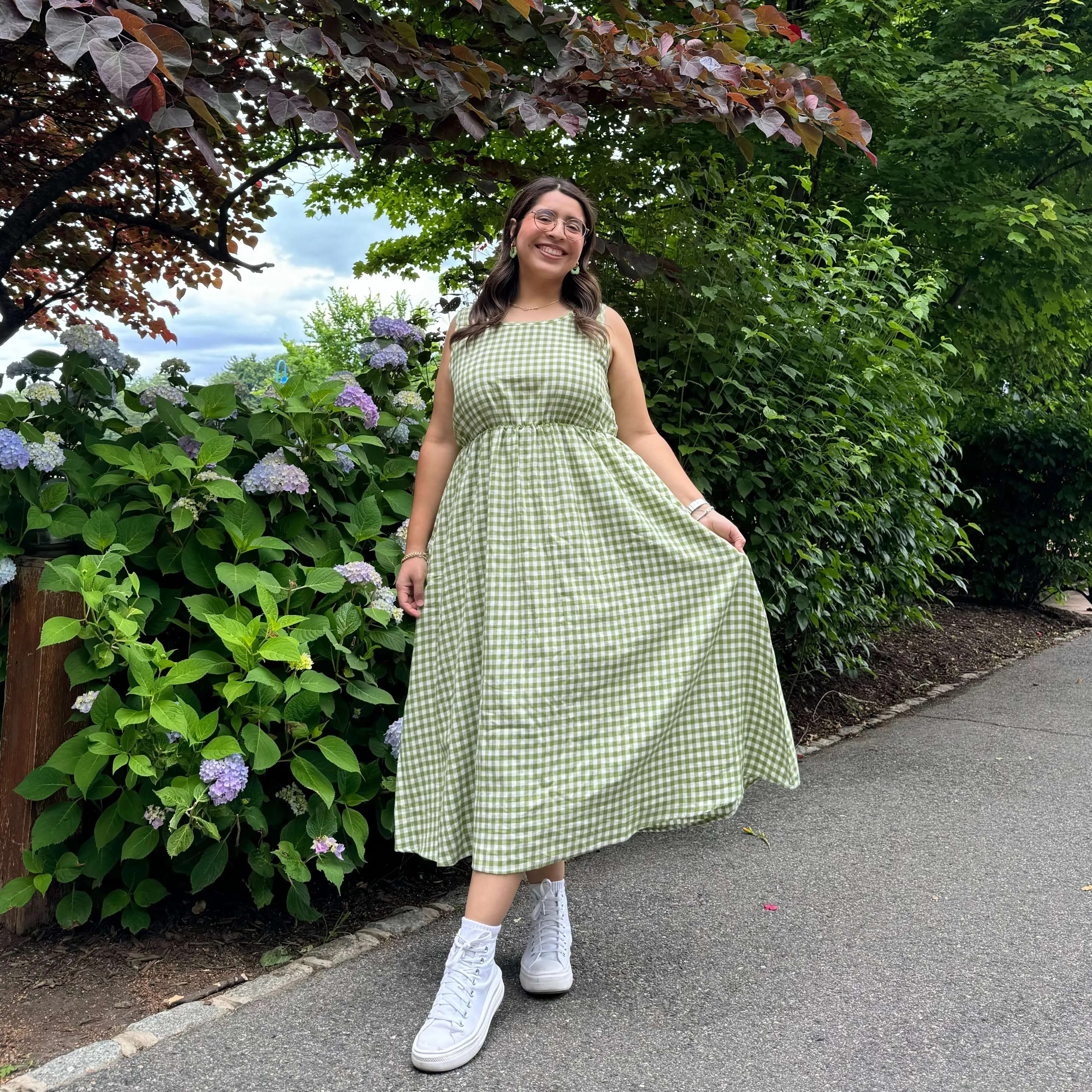 Sleeveless Midi Dress - Matcha *Clearance Sale* sold by Shiny by Nature product image thumbnail 2