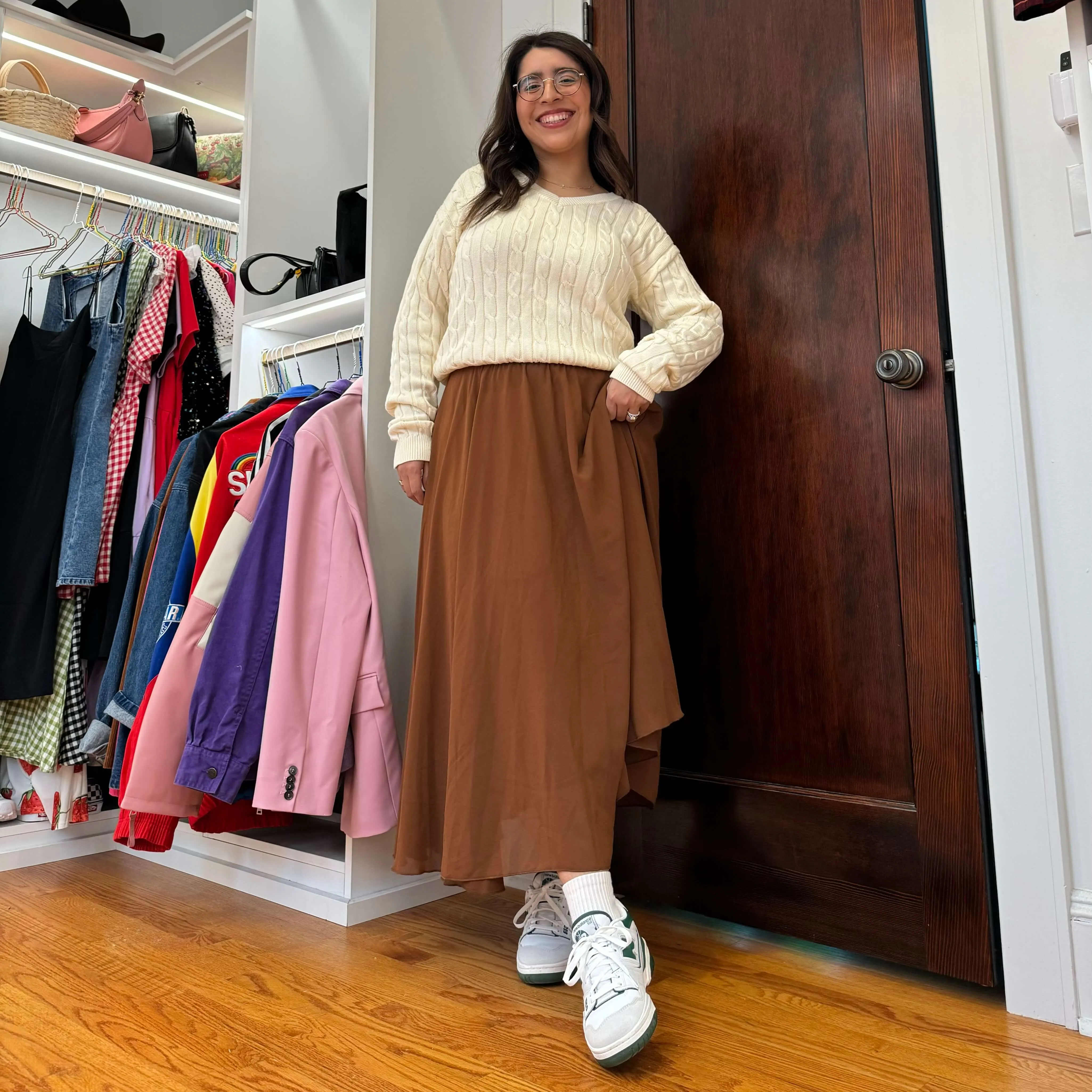 Chiffon Midi Skirt - Acorn *Clearance Sale* sold by Shiny by Nature product image thumbnail 5