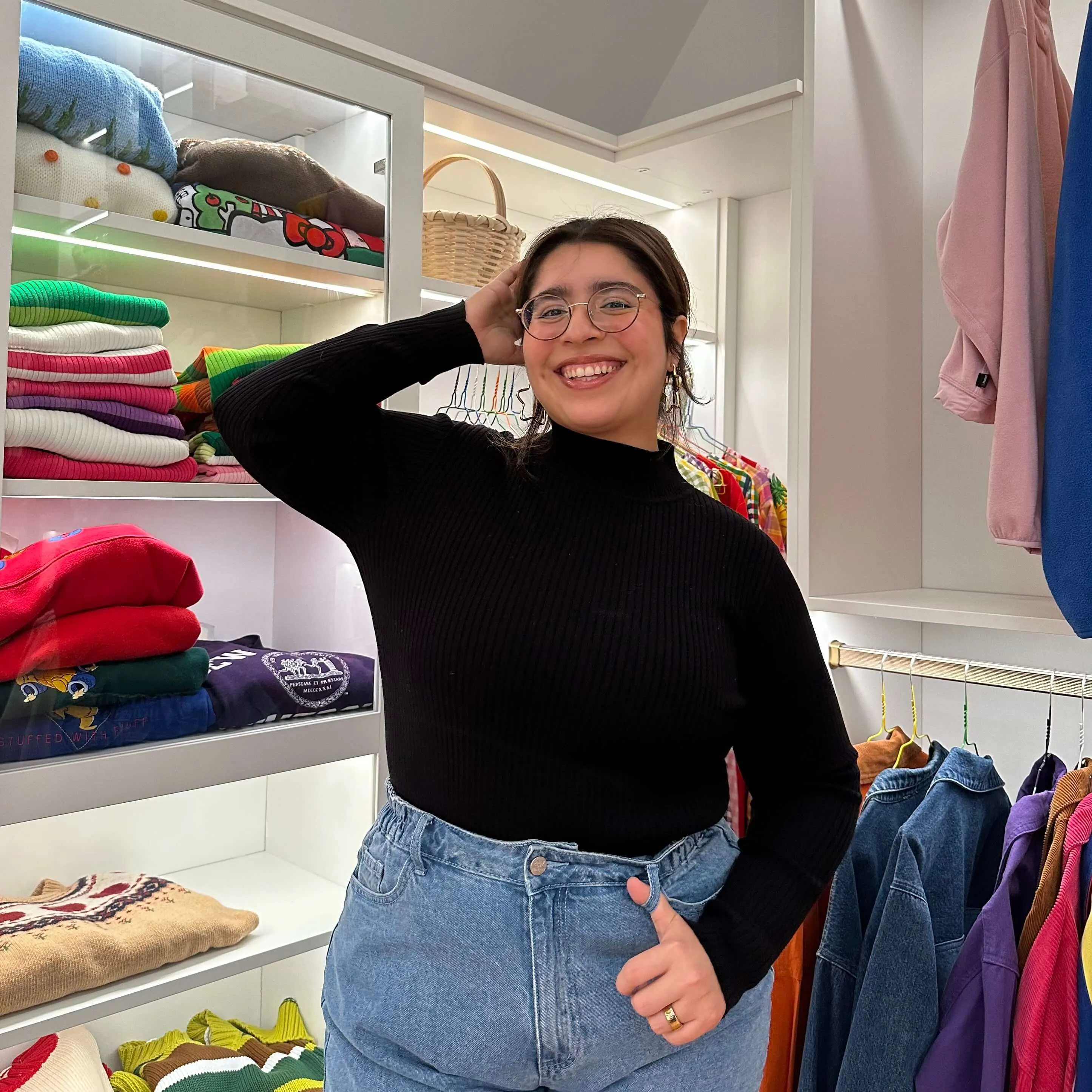 Turtleneck Sweater - Black *Clearance Sale* sold by Shiny by Nature