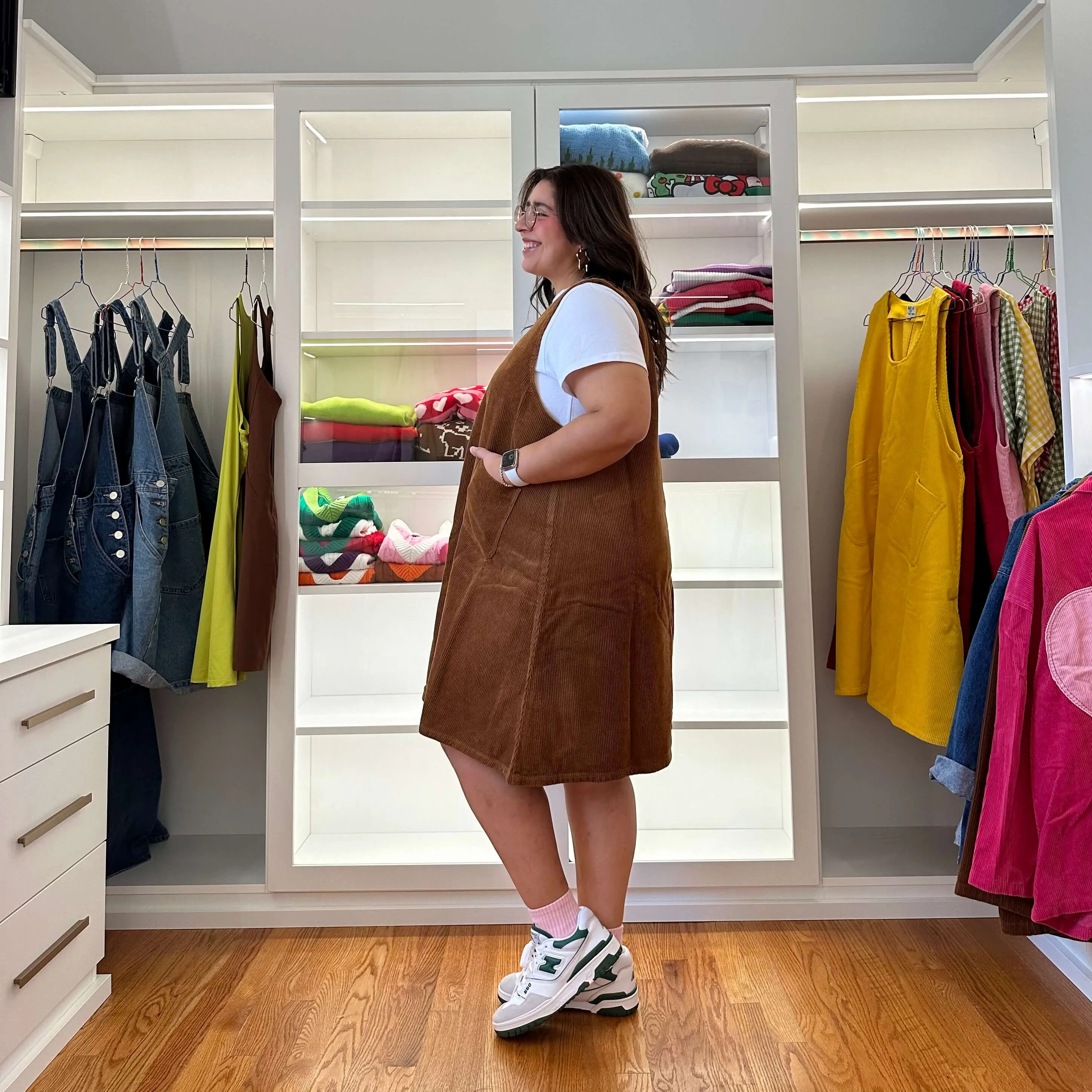 Corduroy Dress - Acorn *Clearance Sale* sold by Shiny by Nature product image thumbnail 4