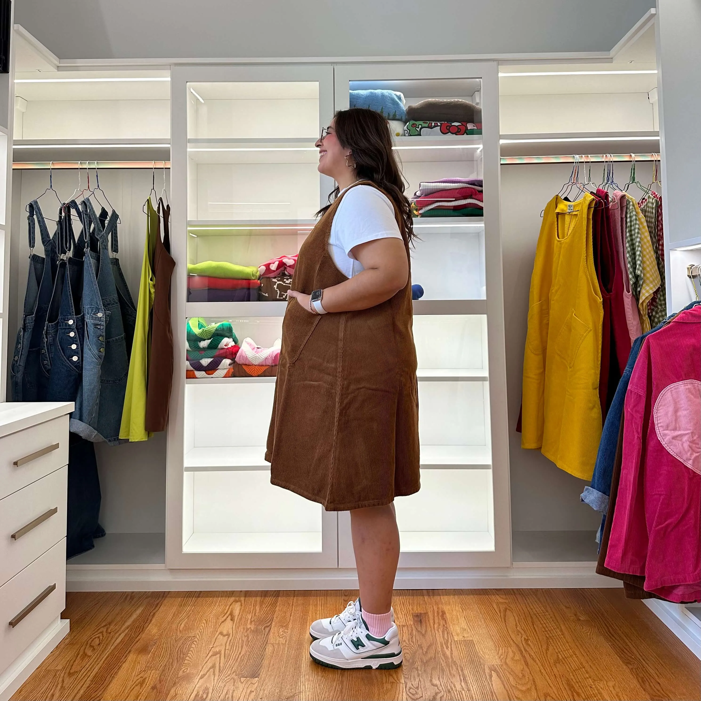 Corduroy Dress - Acorn *Clearance Sale* sold by Shiny by Nature product image thumbnail 3