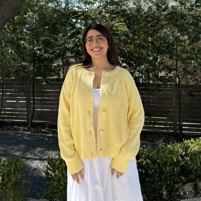 Pastel Cardigan - Butter *Clearance Sale* sold by Shiny by Nature