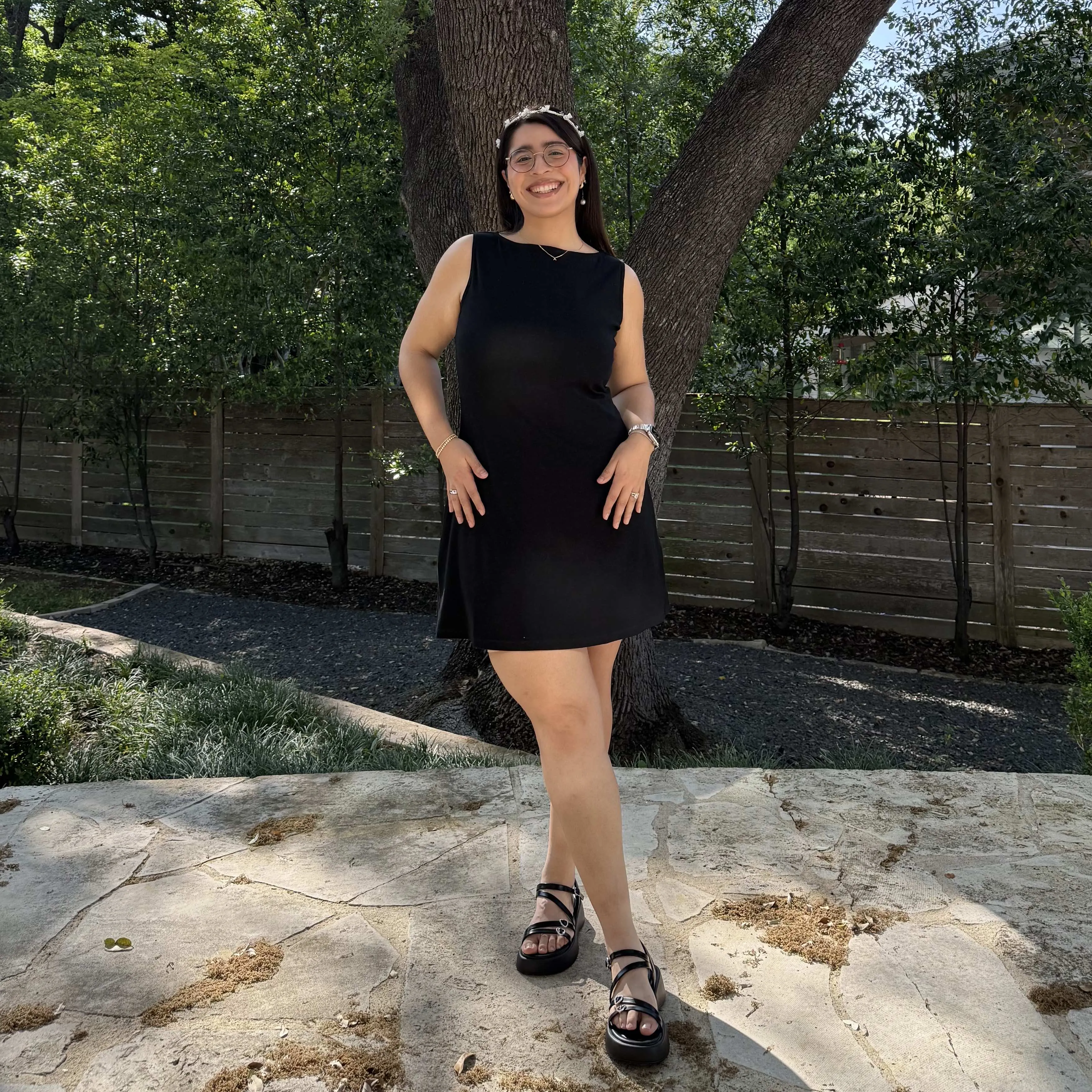 Boatneck Mini Dress - Black *Clearance Sale* sold by Shiny by Nature product image thumbnail 5