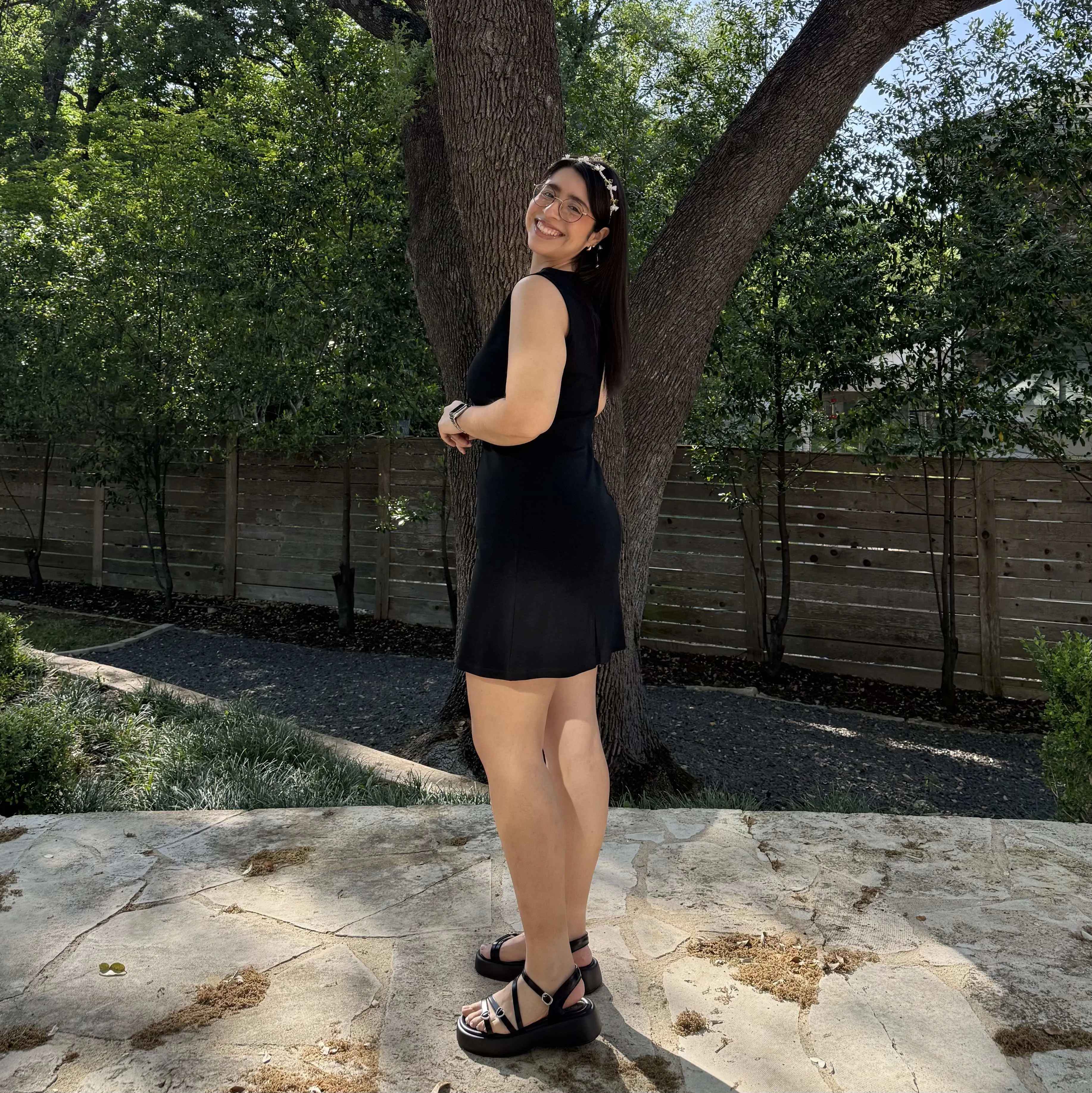 Boatneck Mini Dress - Black *Clearance Sale* sold by Shiny by Nature product image thumbnail 4